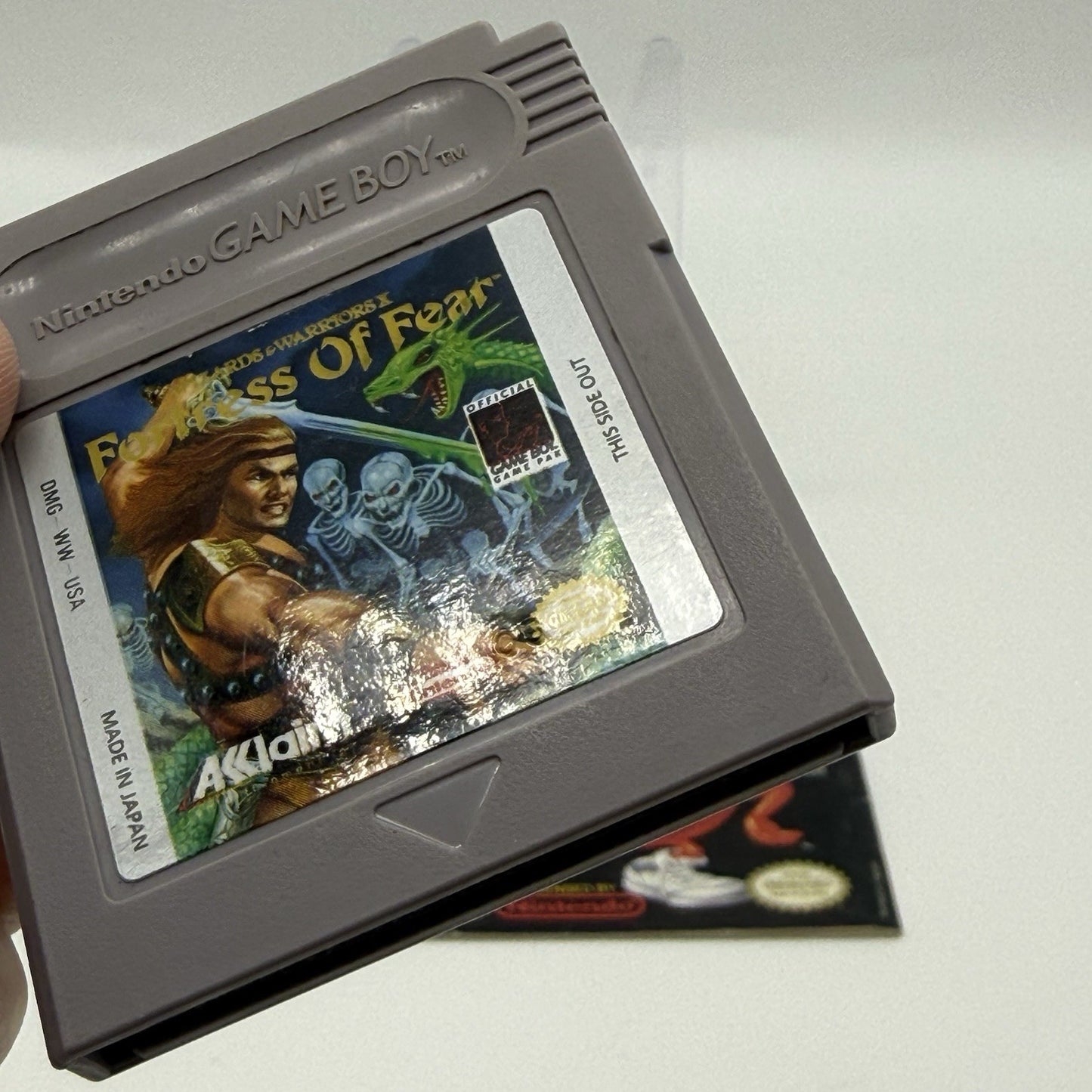 Fortress of Fear Wizards or Warriors X - (Nintendo Game Boy) Cartridge & Manual2