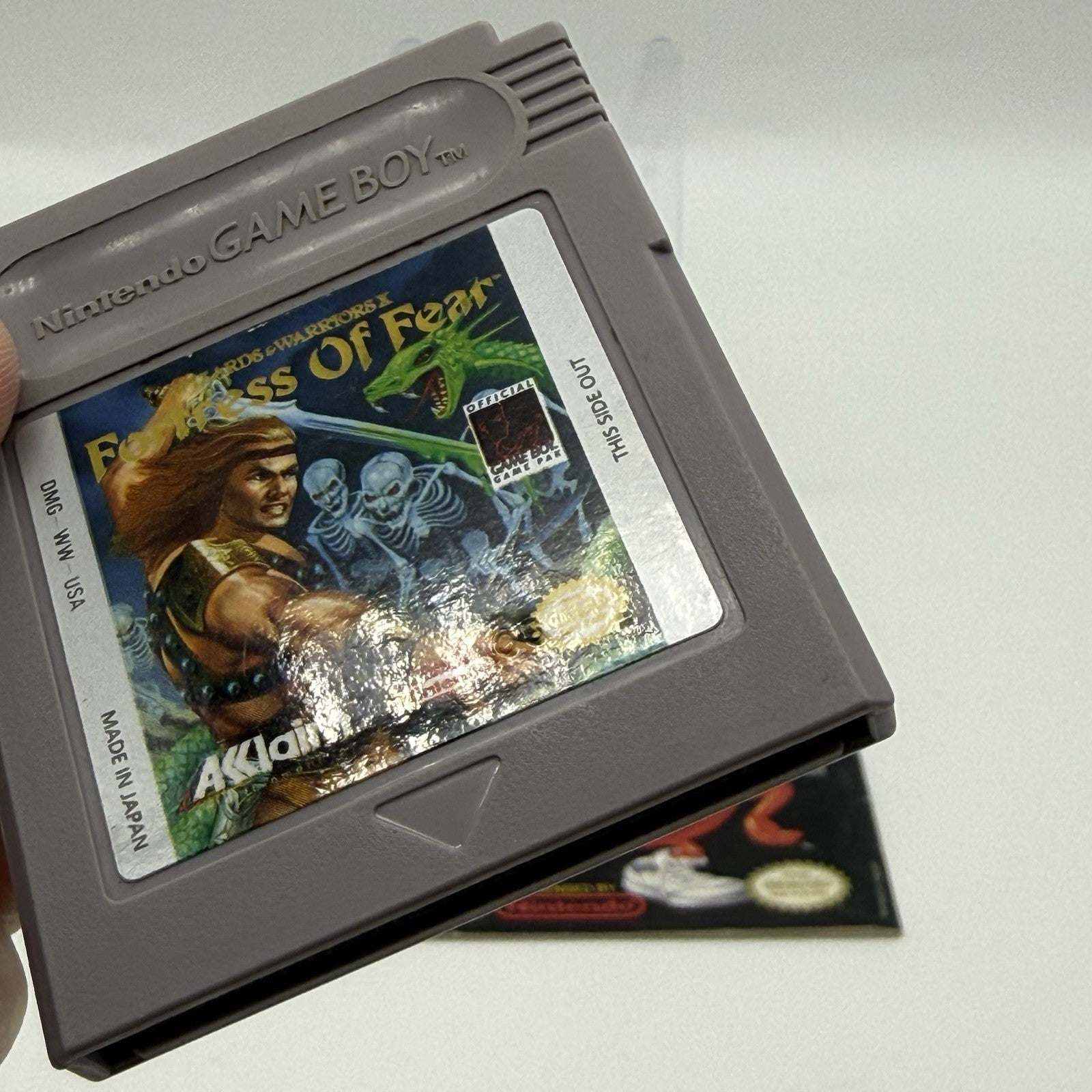 Fortress of Fear Wizards or Warriors X - (Nintendo Game Boy) Cartridge & Manual2