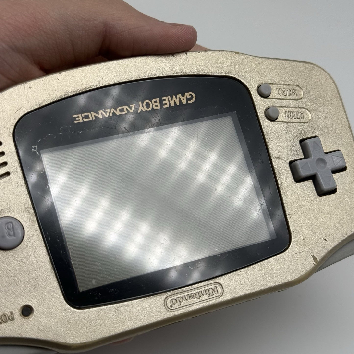 Nintendo Game Boy Advance GBA Console AGB-001 Gold OEM Rare - Tested Working16