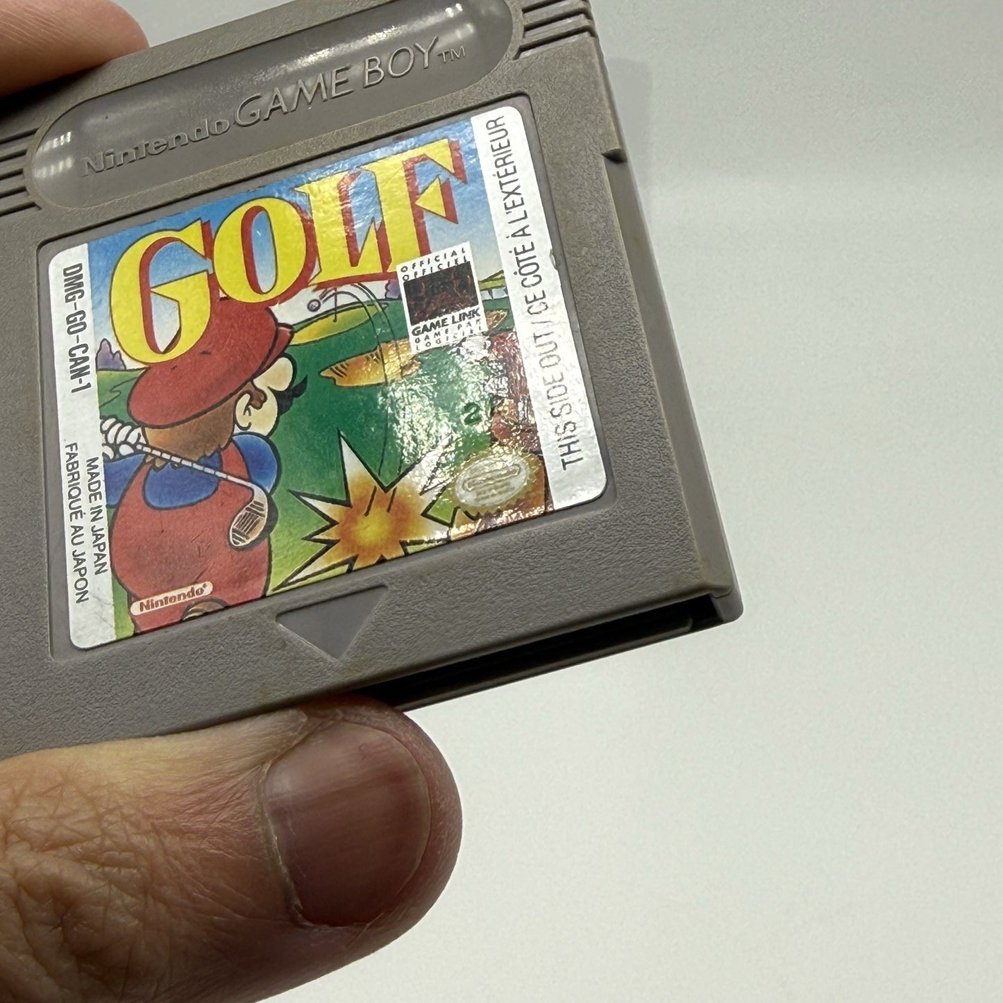 Golf (Nintendo Game Boy GB) Authentic w/ Manual & Case - Tested1