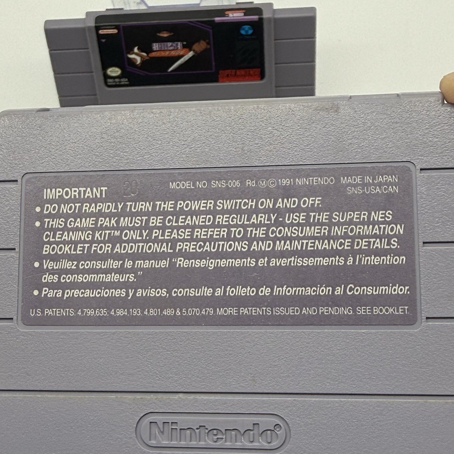 Shien's Revenge Super Nintendo SNES Original Authentic Vintage Rare - Tested!9