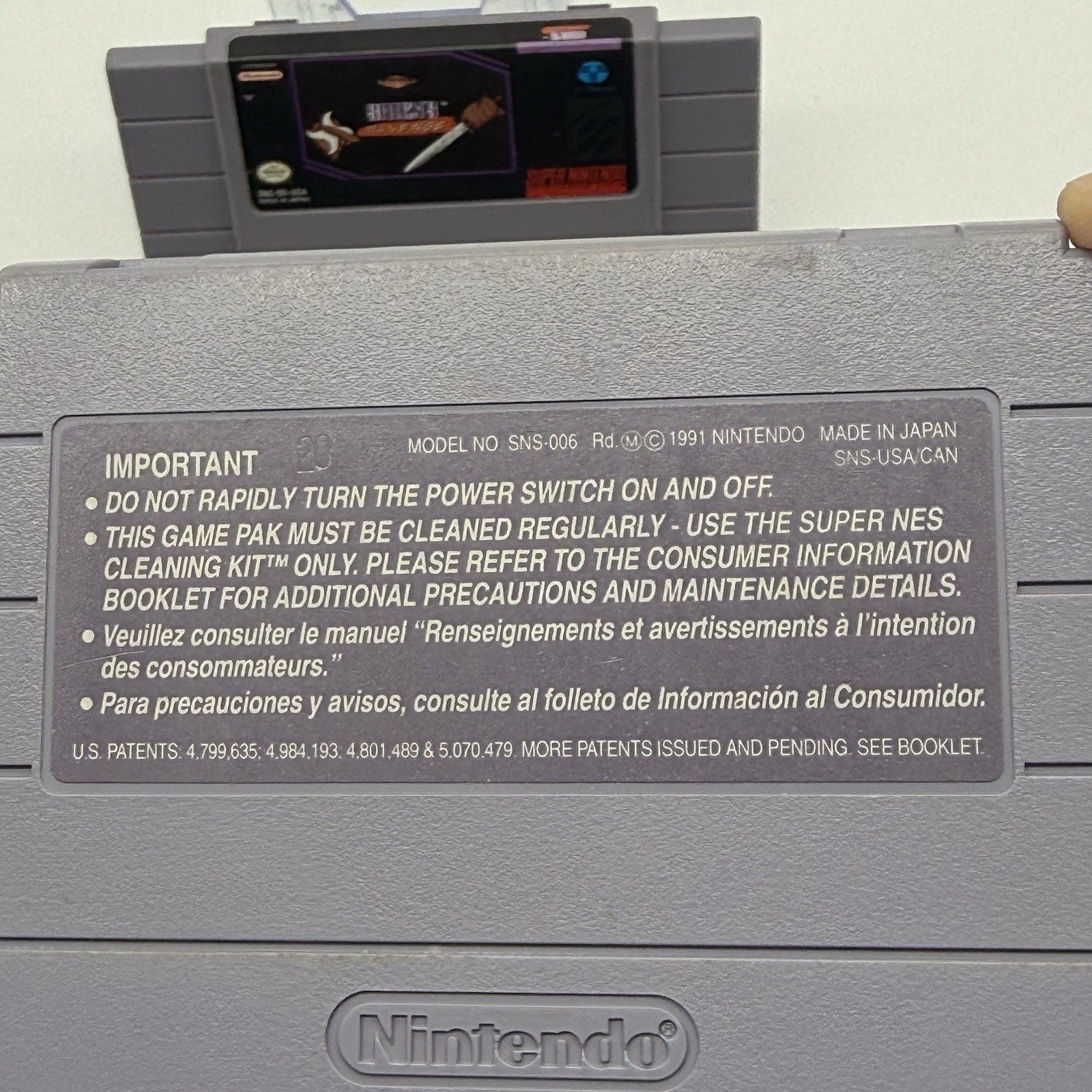 Shien's Revenge Super Nintendo SNES Original Authentic Vintage Rare - Tested!9