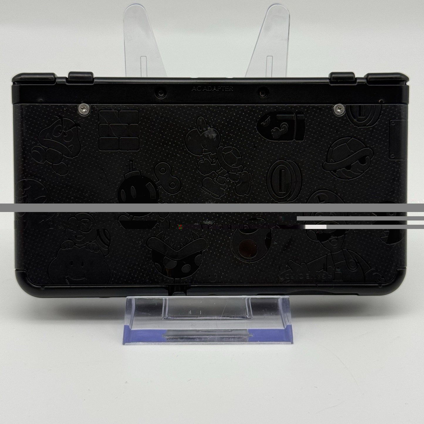 “new” Nintendo 3DS Super Mario Black Special Edition Console w/Charger - Tested11