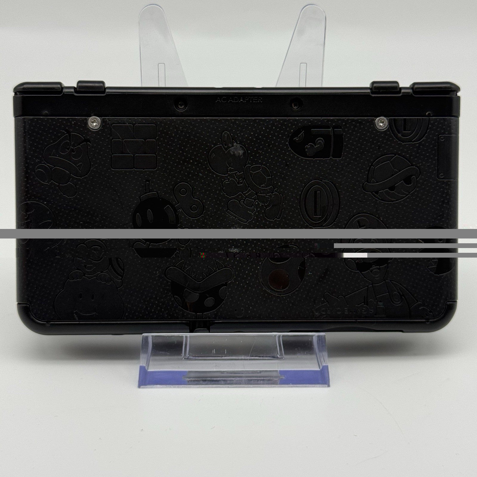 “new” Nintendo 3DS Super Mario Black Special Edition Console w/Charger - Tested11