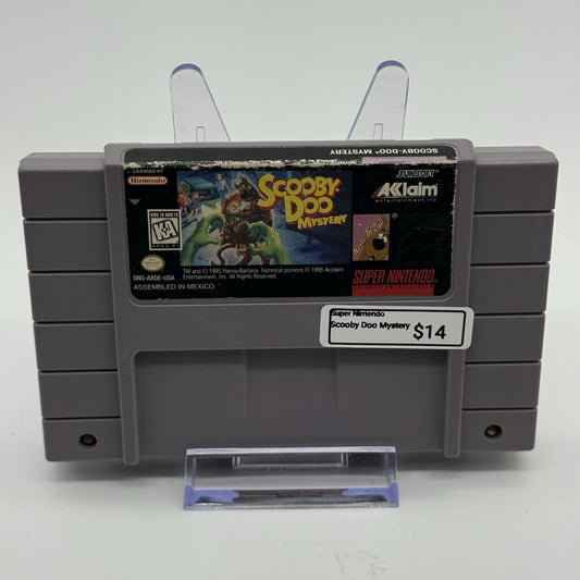Scooby-Doo Mystery SNES Super Nintendo 1995 Cartridge Only0