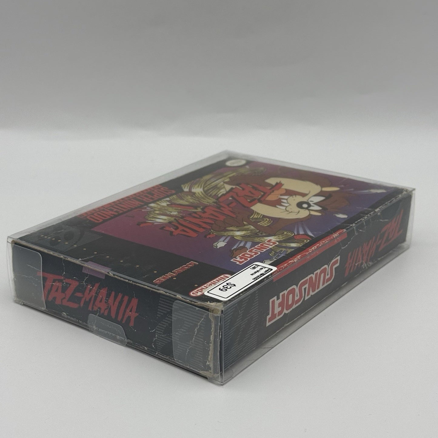 Taz-Mania (Super Nintendo SNES, 1993) Game CIB Complete in Box + Manual - Tested14