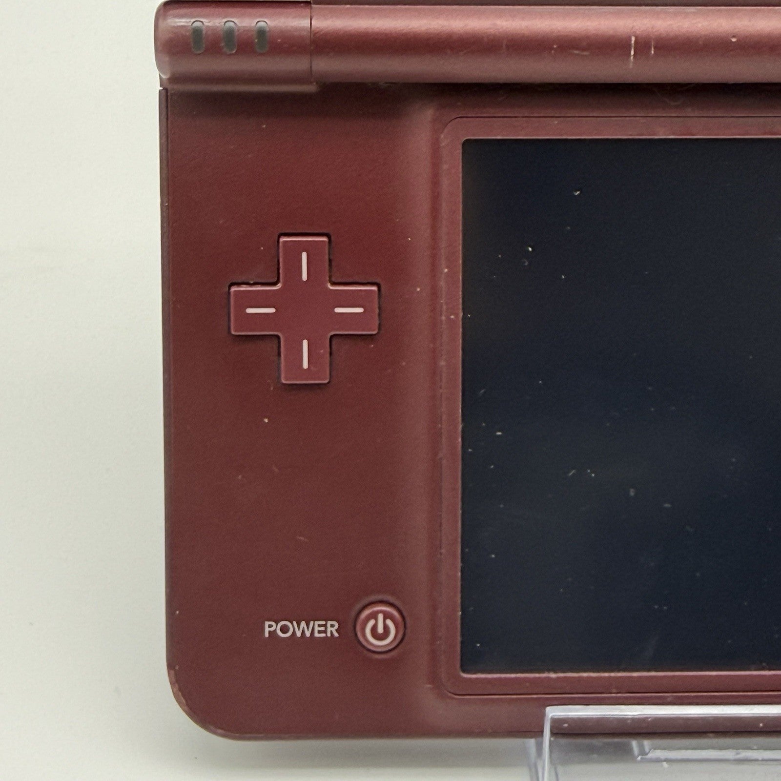 Nintendo DSi XL Burgundy Maroon Wine Red Handheld Console UTL-001 Tested & Works6