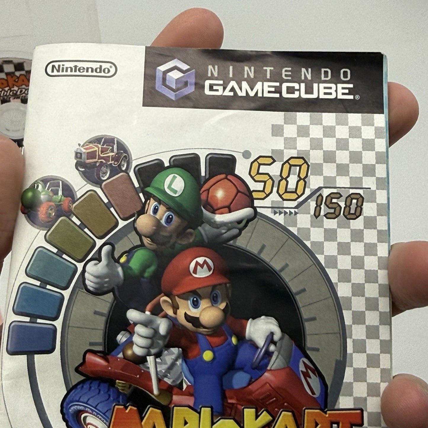 Mario Kart Double Dash!! GameCube Nintendo GC JP Japanese Game w/Manual - Tested5