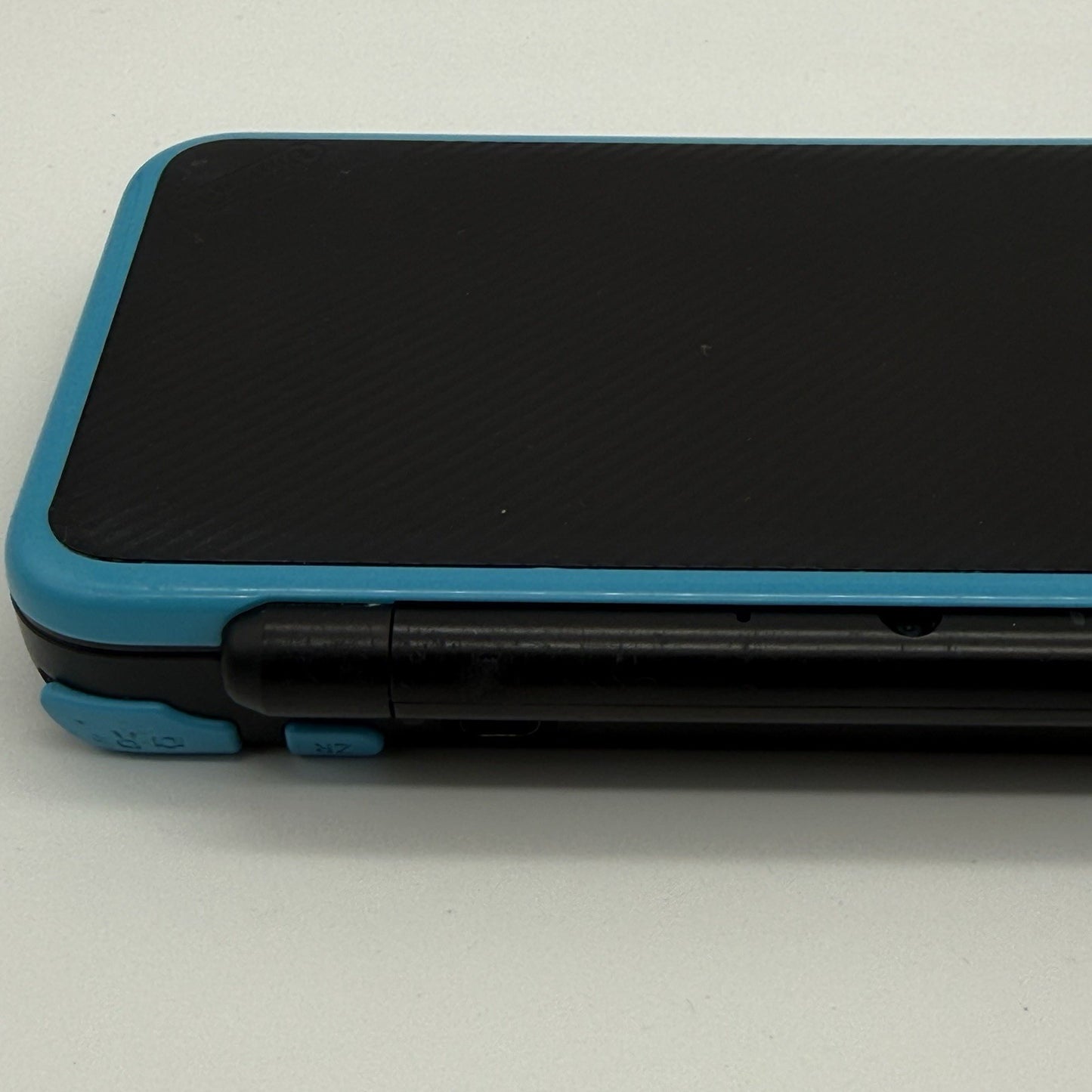 “new” Nintendo 2DS XL Console Black Turquoise w/Charger - Tested Working13