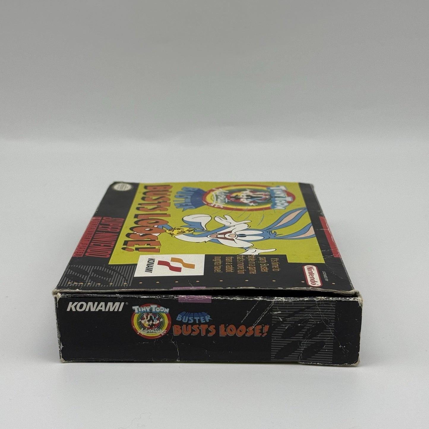 Tiny Toon Buster Busts Loose SNES Super Nintendo Game In Box (No Manual) TESTED7