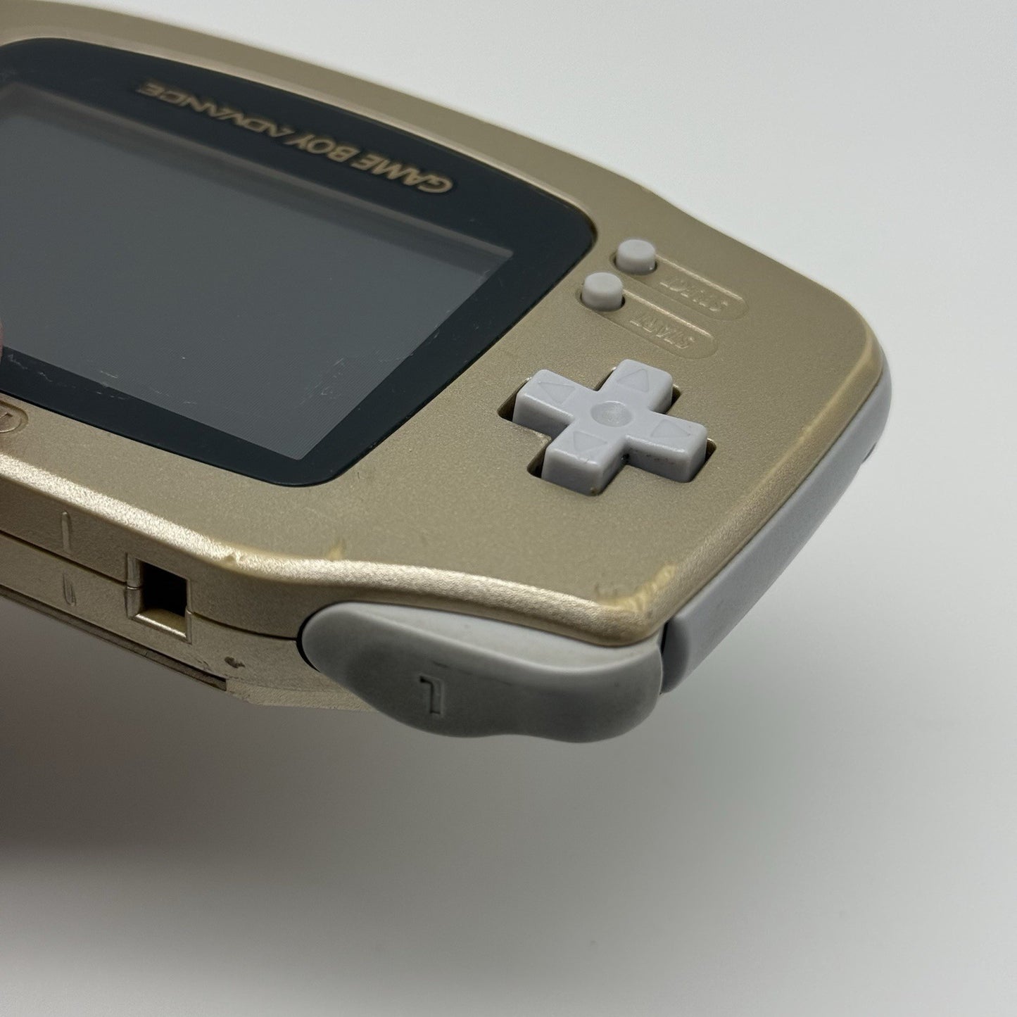 Nintendo Game Boy Advance GBA Console AGB-001 Gold OEM Rare - Tested Working13