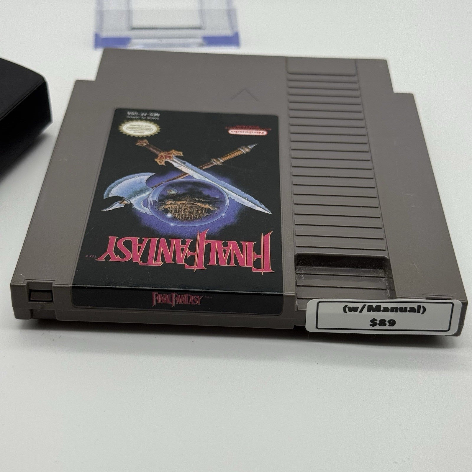 Final Fantasy (Nintendo NES, 1990) Game With Manual TESTED4