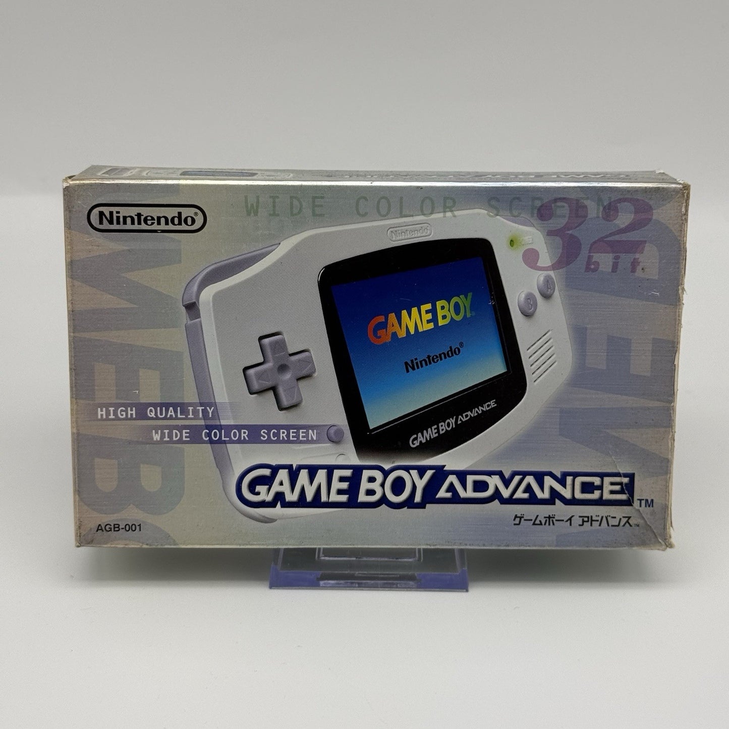GameBoy Advance (Box Only) for Console Nintendo Japanese Glacier White0