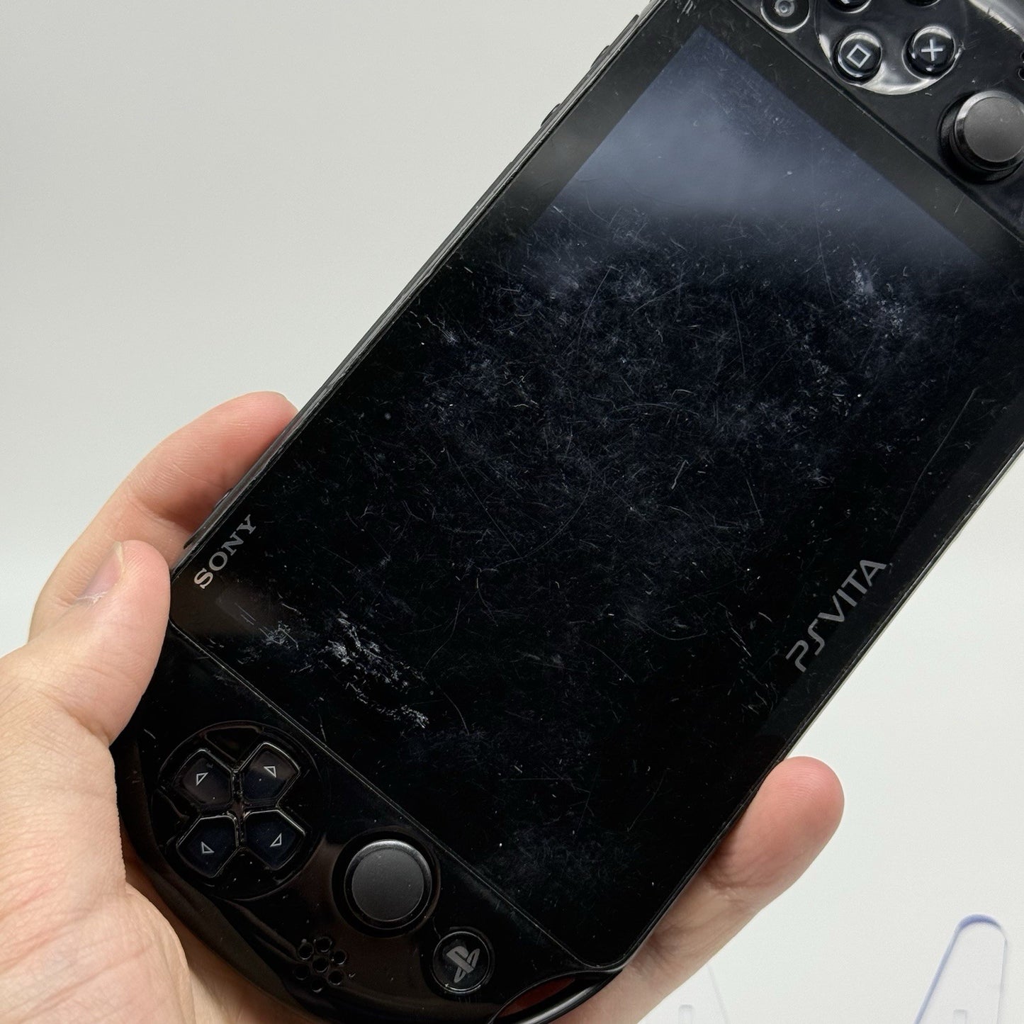 Sony PS Vita PCH-2000 Black Console, Charger, Case - Tested (*Screen Wear*)7