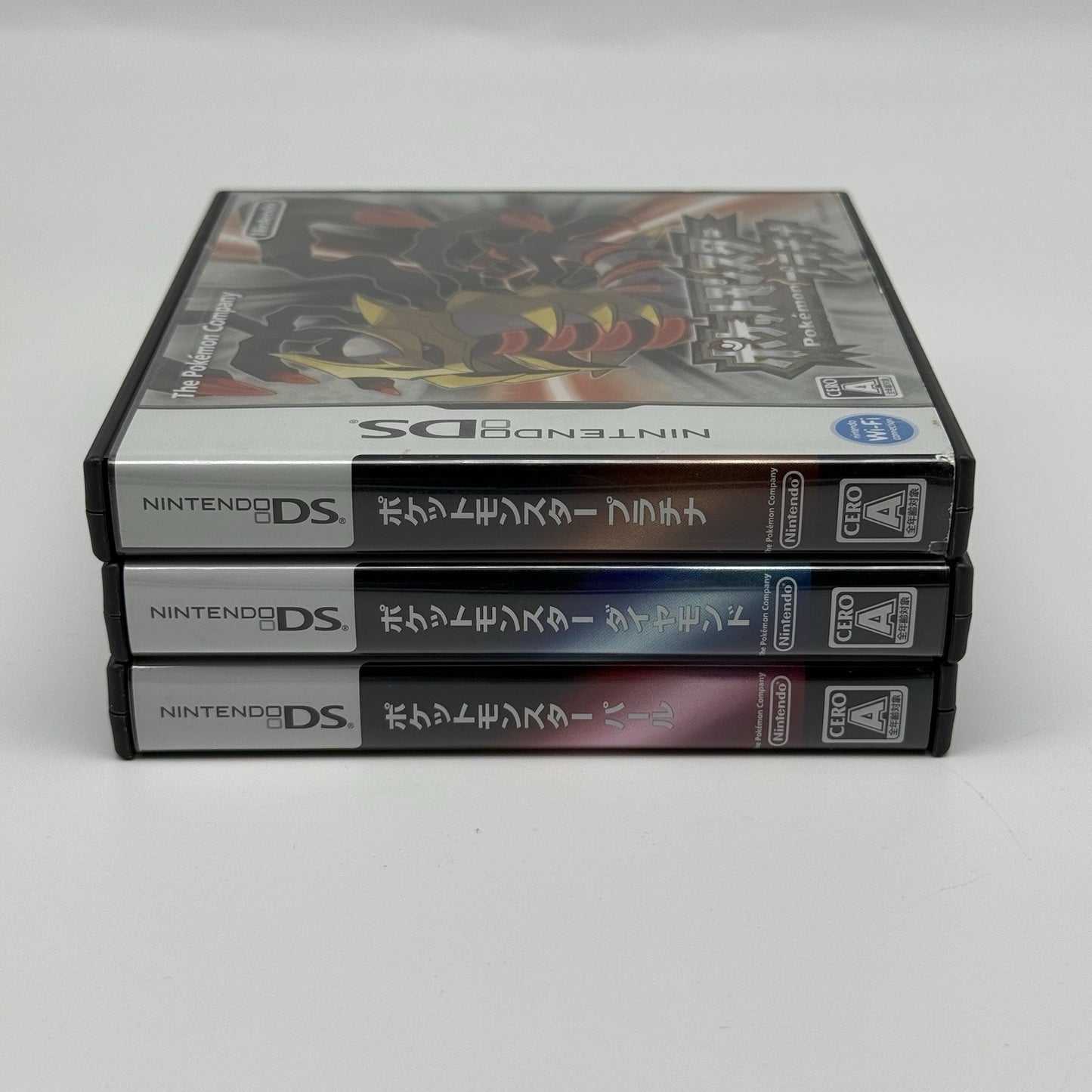 Pokemon Platinum, Diamond & Pearl Set Nintendo DS Japanese Tested - US Seller1