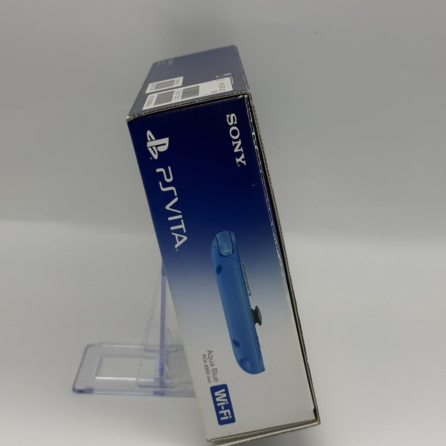 PS Vita PCH-2000 Console w/Box, Case, Charger Region Free Aqua Blue - Tested USA18