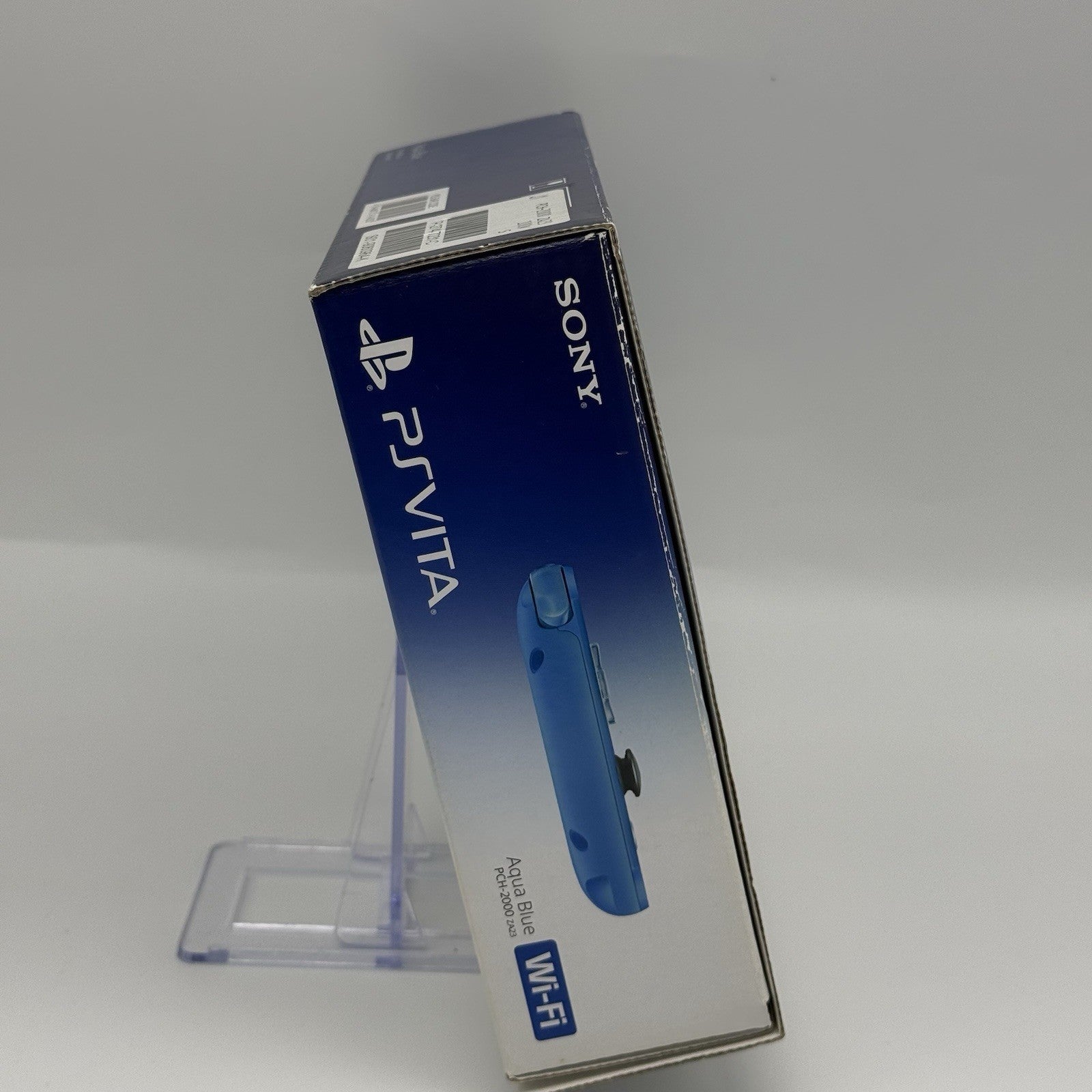 PS Vita PCH-2000 Console w/Box, Case, Charger Region Free Aqua Blue - Tested USA18