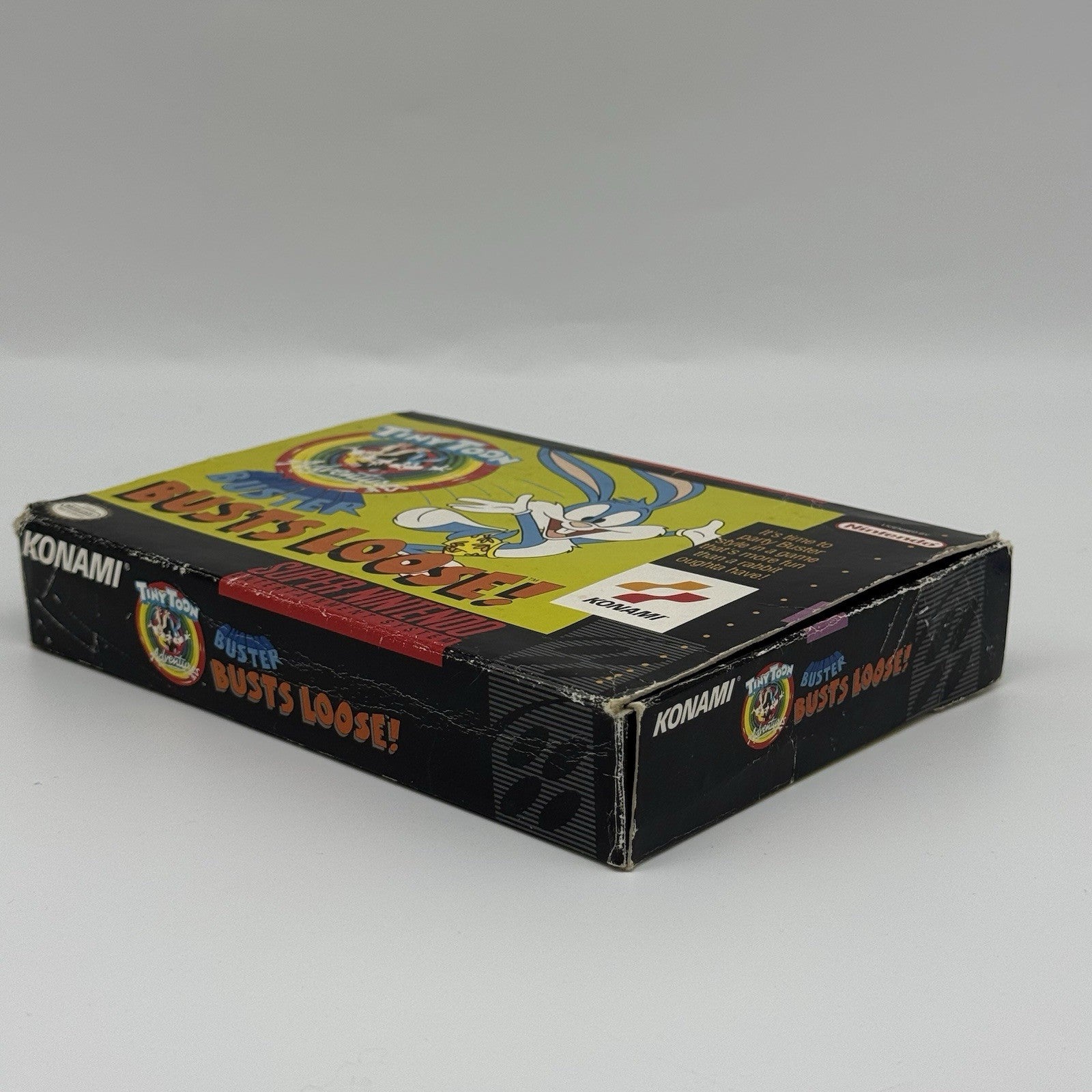 Tiny Toon Buster Busts Loose SNES Super Nintendo Game In Box (No Manual) TESTED8