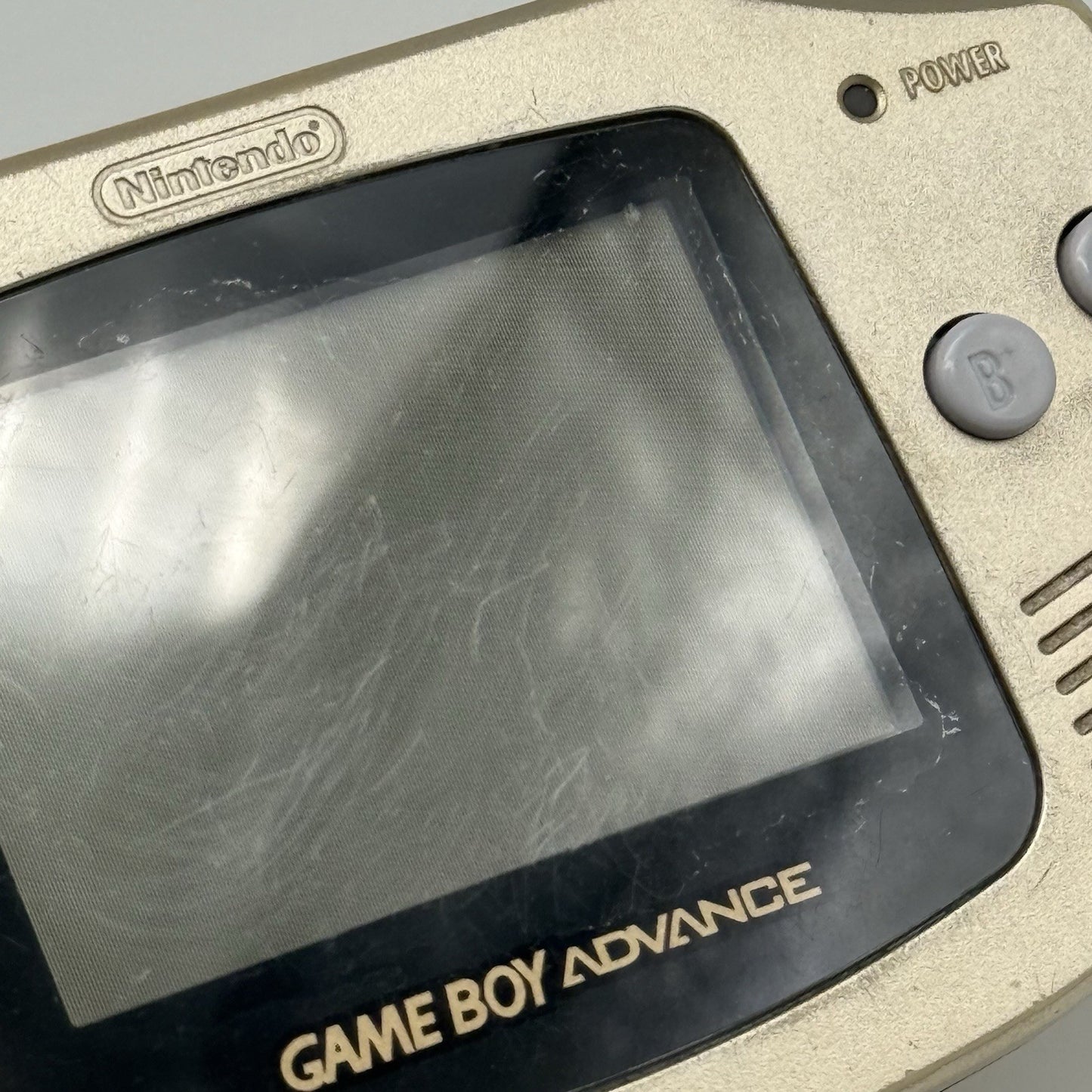 Nintendo Game Boy Advance GBA Console AGB-001 Gold OEM Rare - Tested Working18