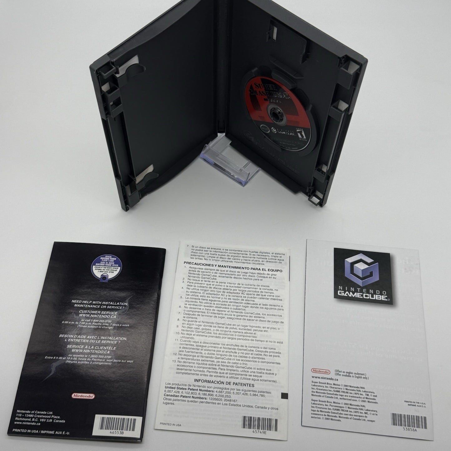 Super Smash Bros Melee Game (Nintendo GameCube) CIB Complete - Tested Working3