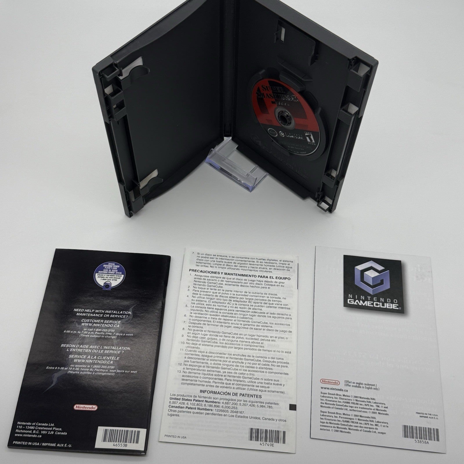 Super Smash Bros Melee Game (Nintendo GameCube) CIB Complete - Tested Working3