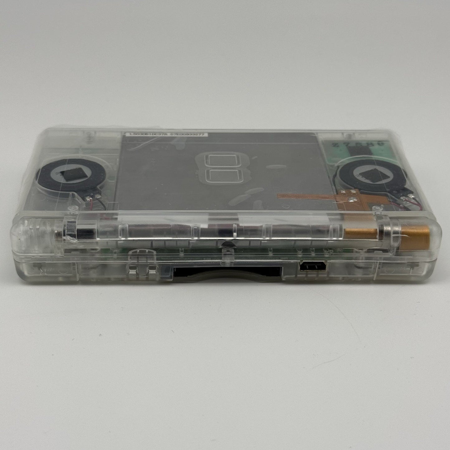 Nintendo DS Lite Transparent Clear Console Reshell w/Charger Tested Region Free14
