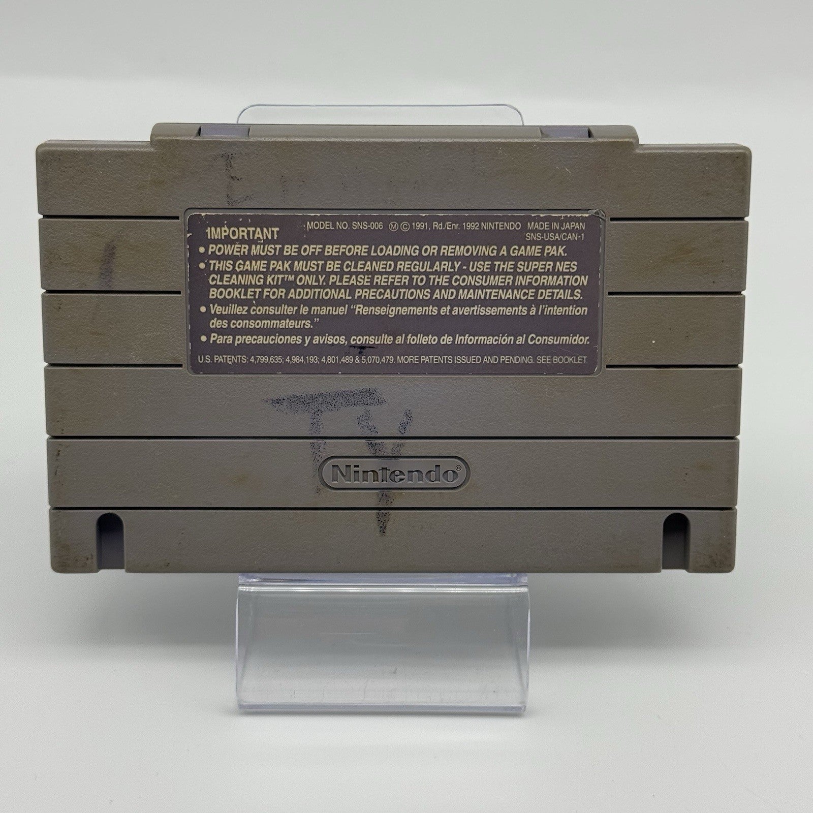 Mortal Kombat SNES TESTED Super Nintendo Game Cart Only Authentic5