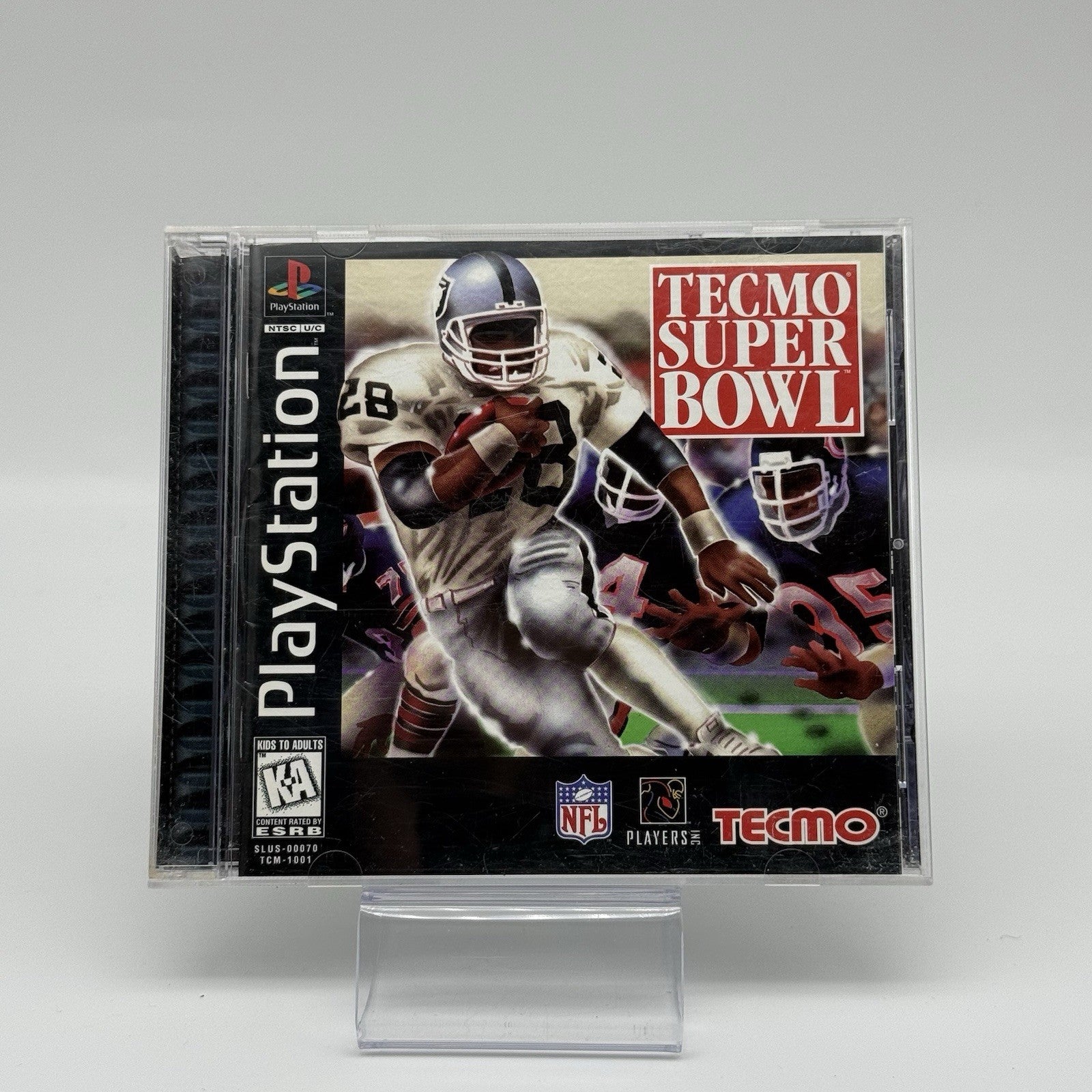 Tecmo Super Bowl (Sony PlayStation 1, 1996) PS1, Complete CIB Tested Working0