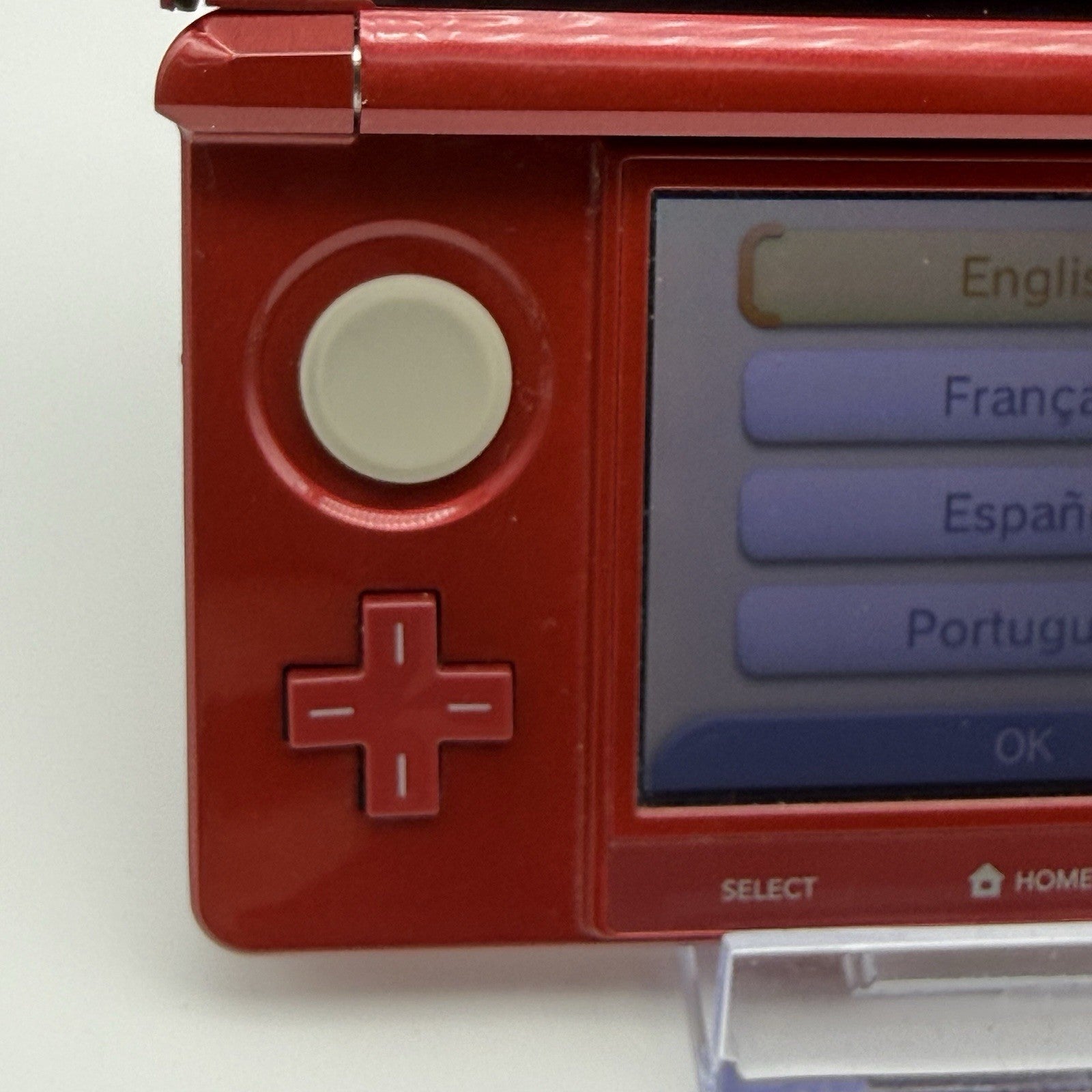Nintendo 3DS Handheld Console Flame Red (Region Free / NTSC-J) - Tested Working5