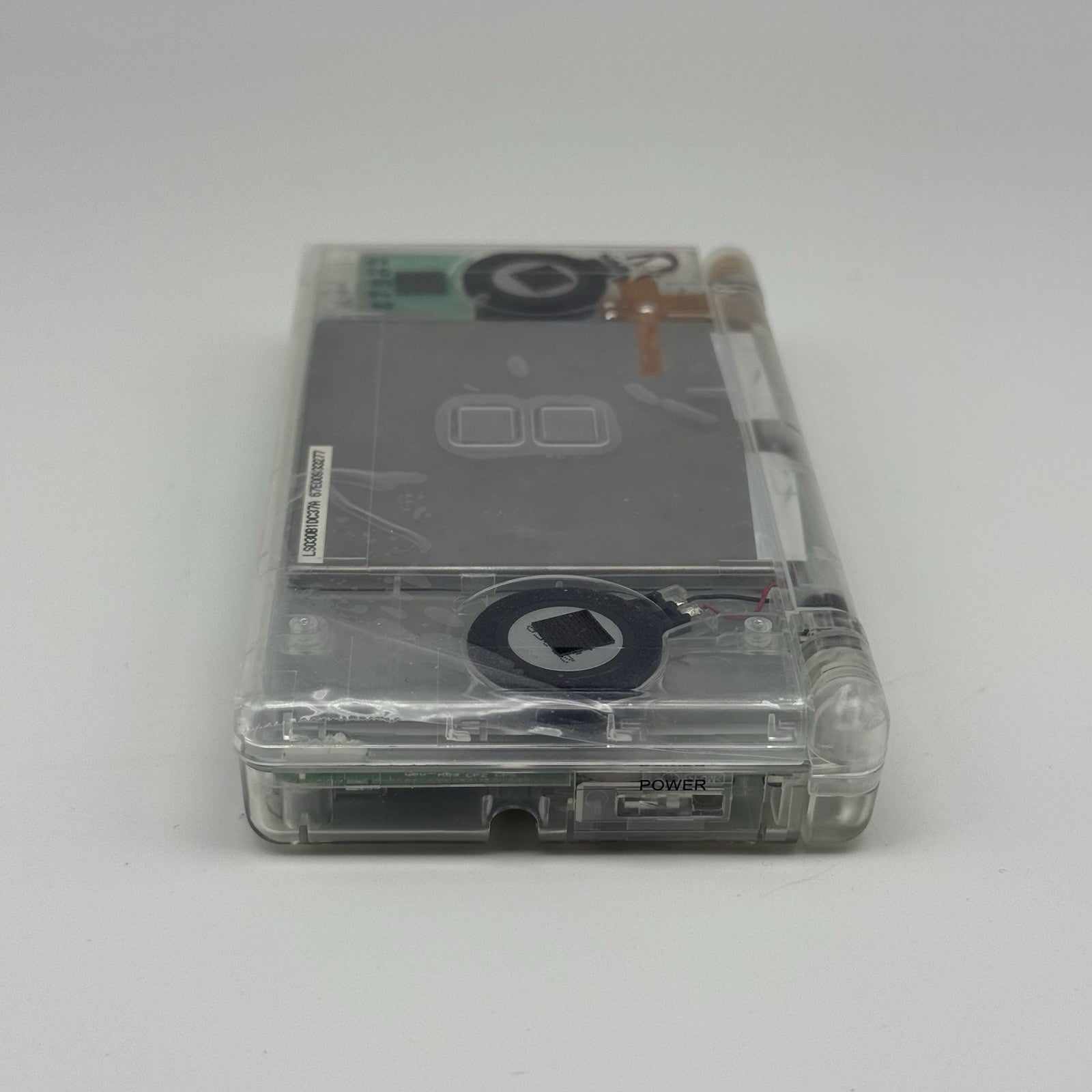 Nintendo DS Lite Transparent Clear Console Reshell w/Charger Tested Region Free12