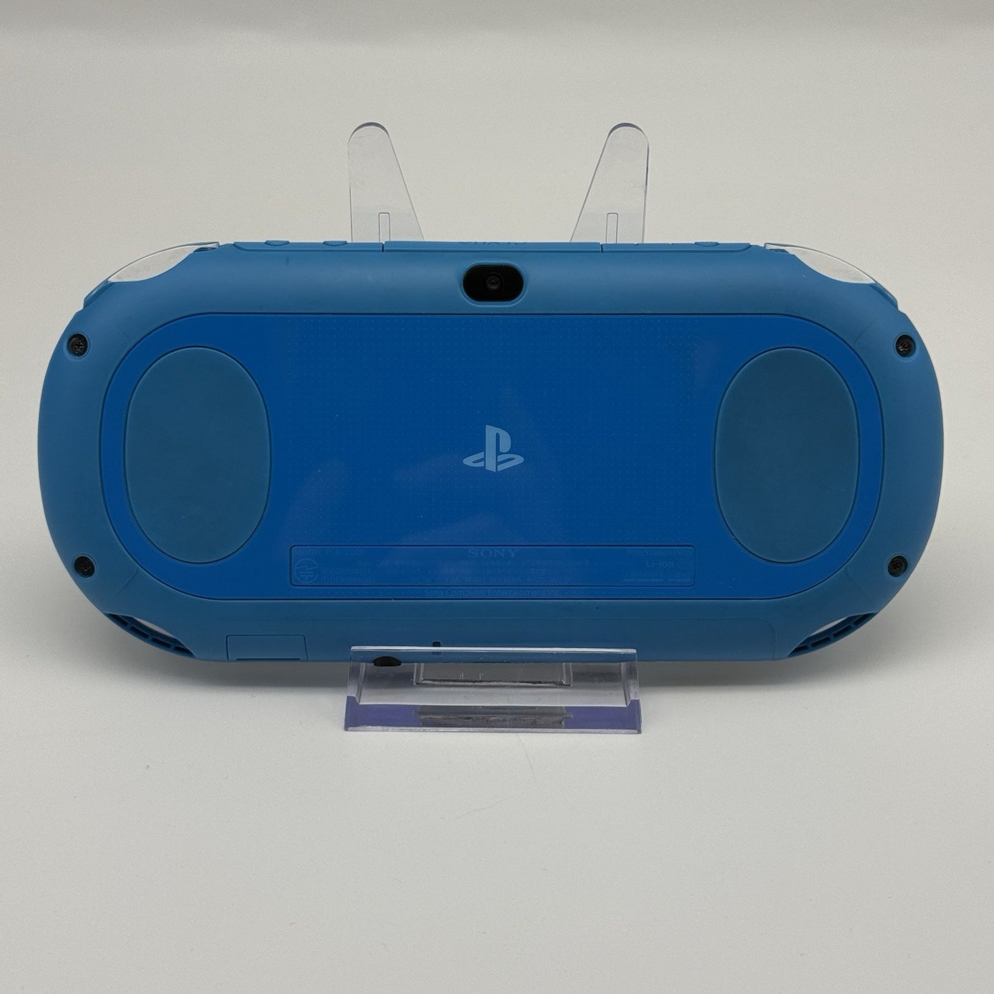 PS Vita PCH-2000 Console w/Box, Case, Charger Region Free Aqua Blue - Tested USA4