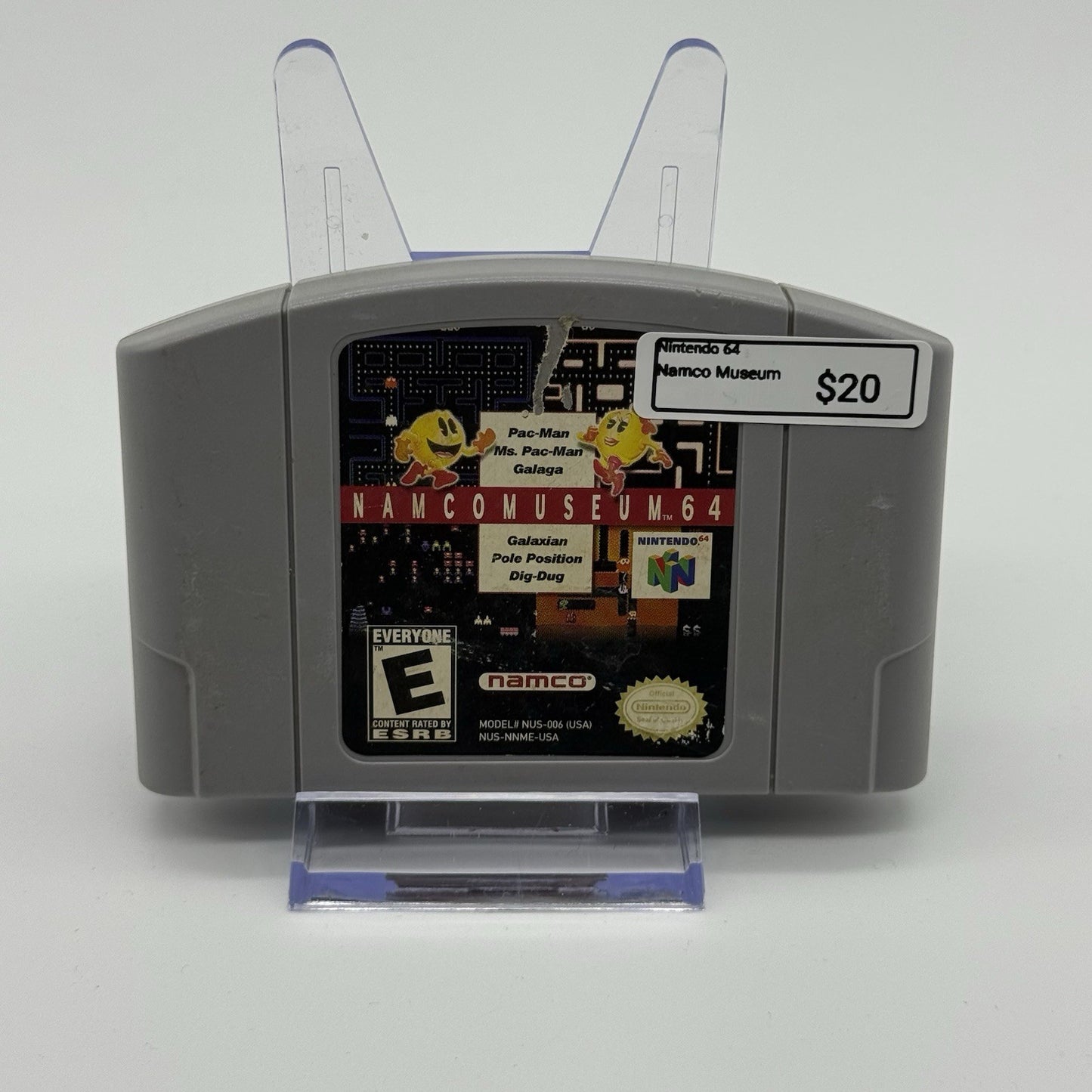 Namco Museum 64 Nintendo 64 N64 Game Cartridge - Tested Working0