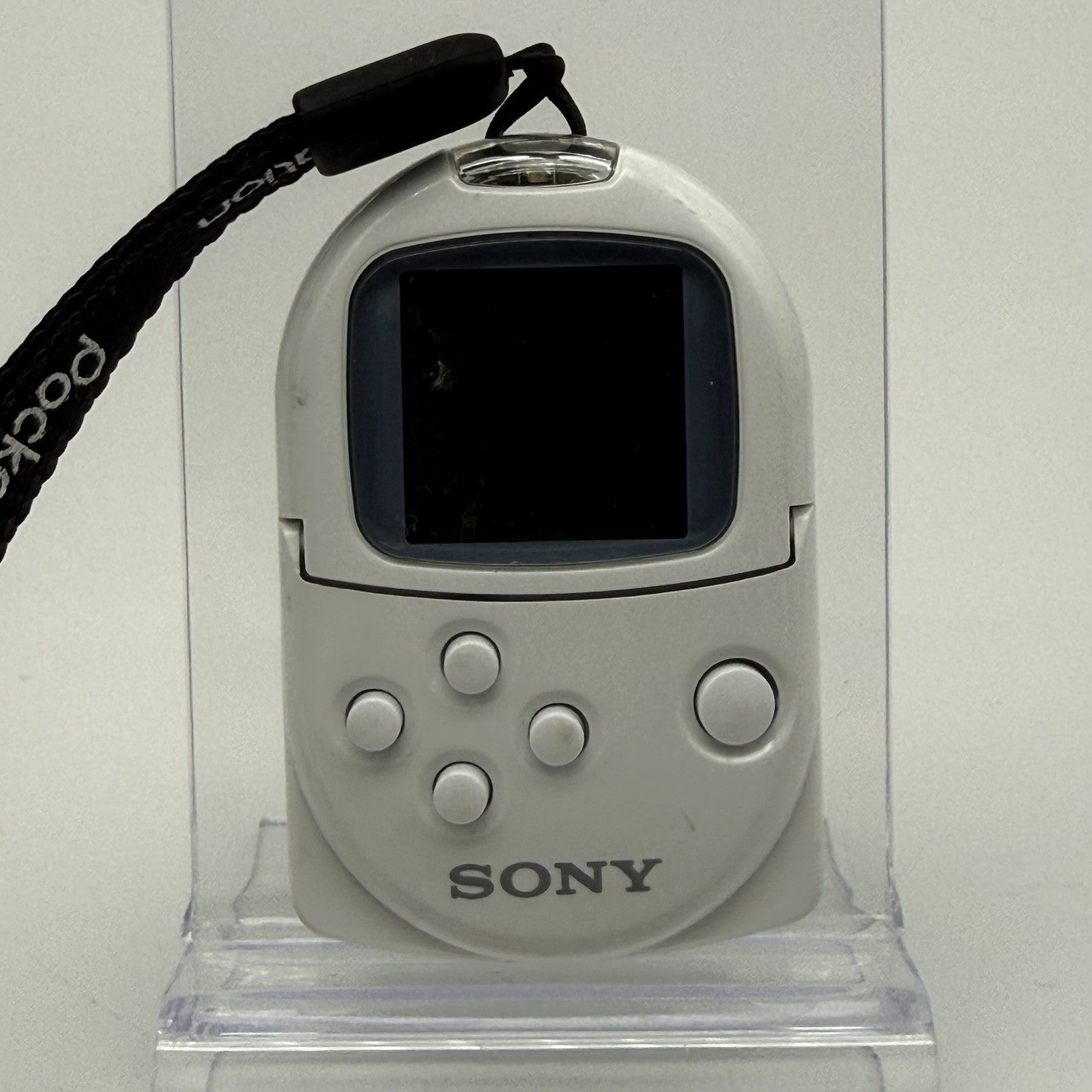 Sony Playstation Pocket Station White +Strap SCPH-4000 Japanese Tested US Seller2