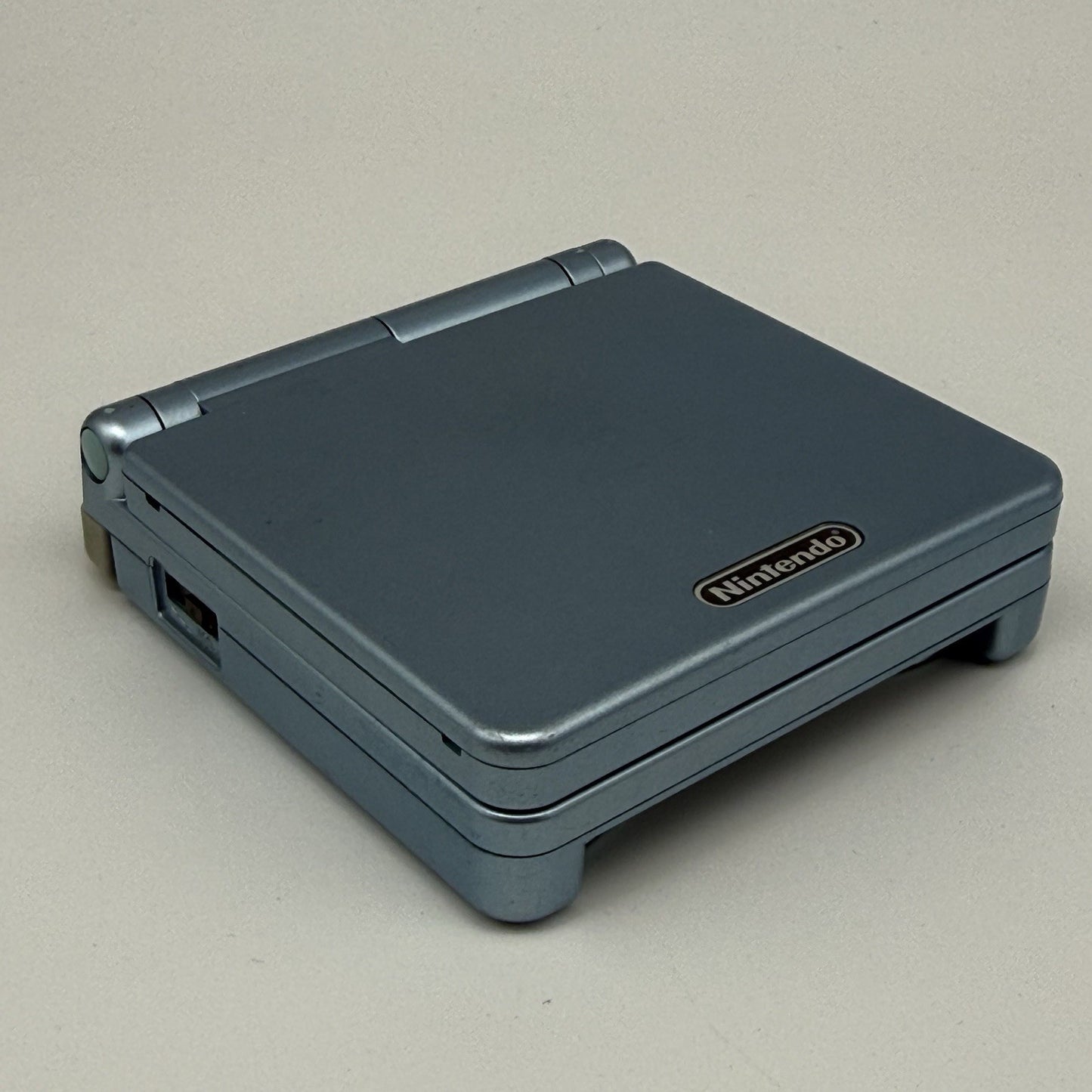 Nintendo Gameboy Advance GBA SP Pearl Blue Console AGS 001 w/Charger   Tested10