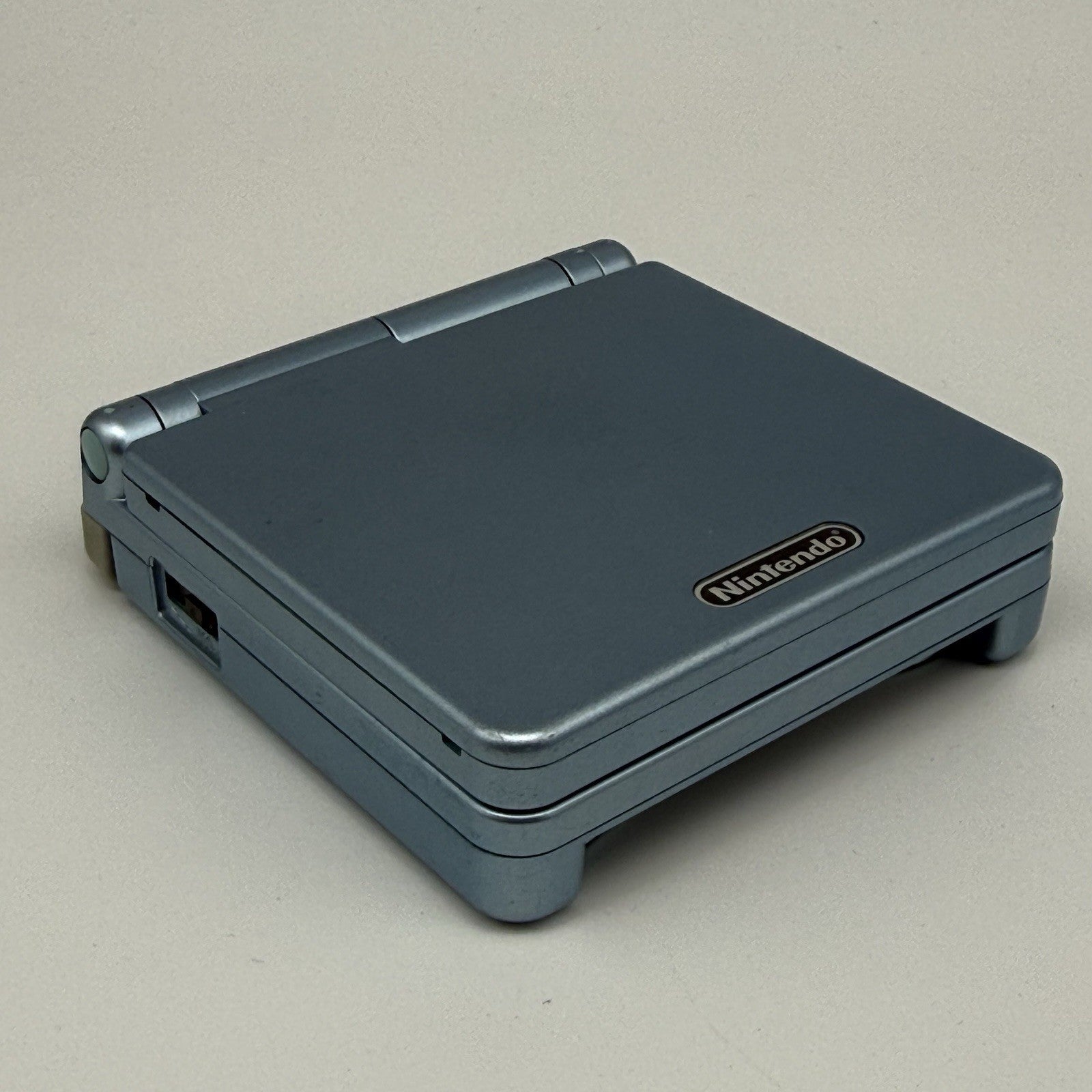 Nintendo Gameboy Advance GBA SP Pearl Blue Console AGS 001 w/Charger   Tested10