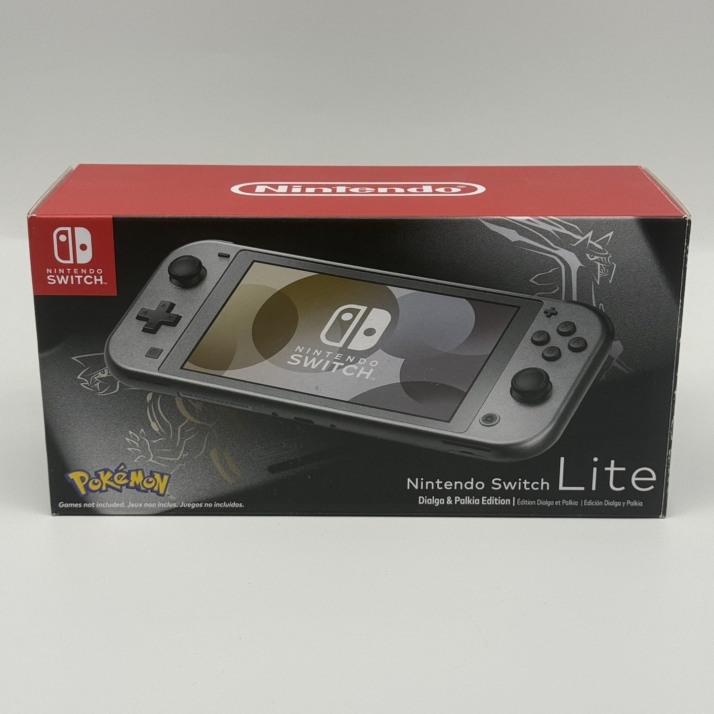 Nintendo Switch Lite Console Pokemon Dialga & Palkia Edition CIB Complete in Box0