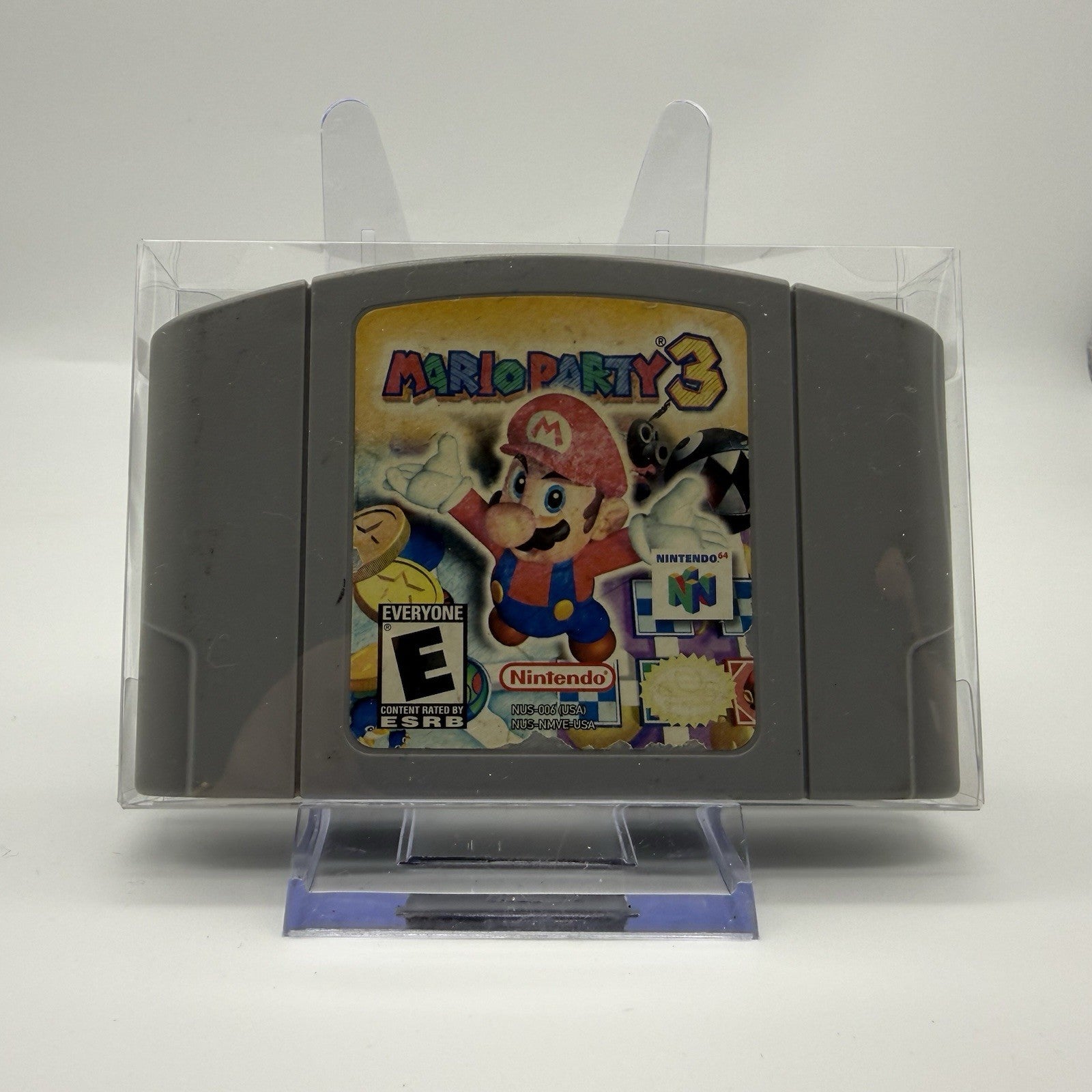 Mario Party 3 (Nintendo 64, N64) Cartridge Game Only w/Protector - Tested0