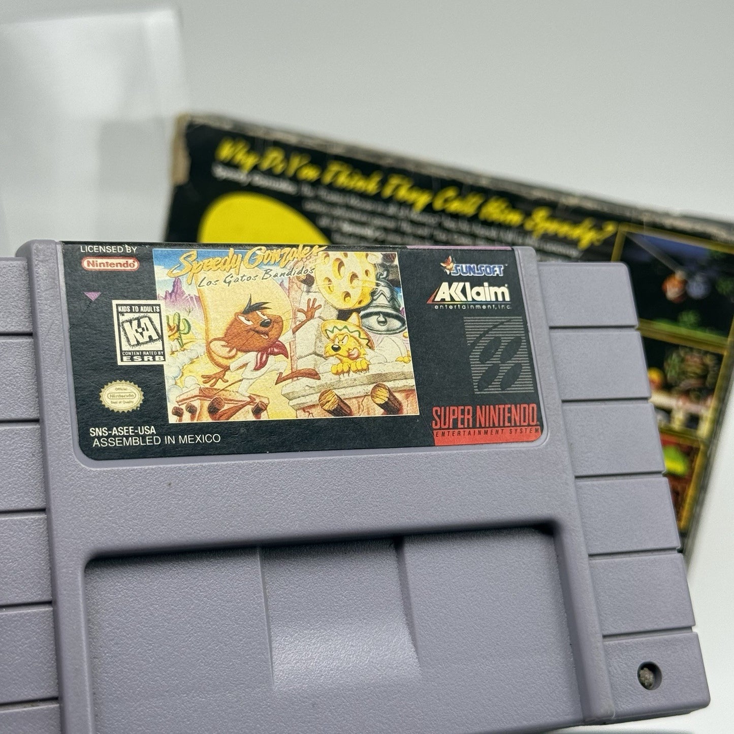 Speedy Gonzales: Los Gatos Bandidos SNES Super Nintendo 1994 CIB Complete Tested4