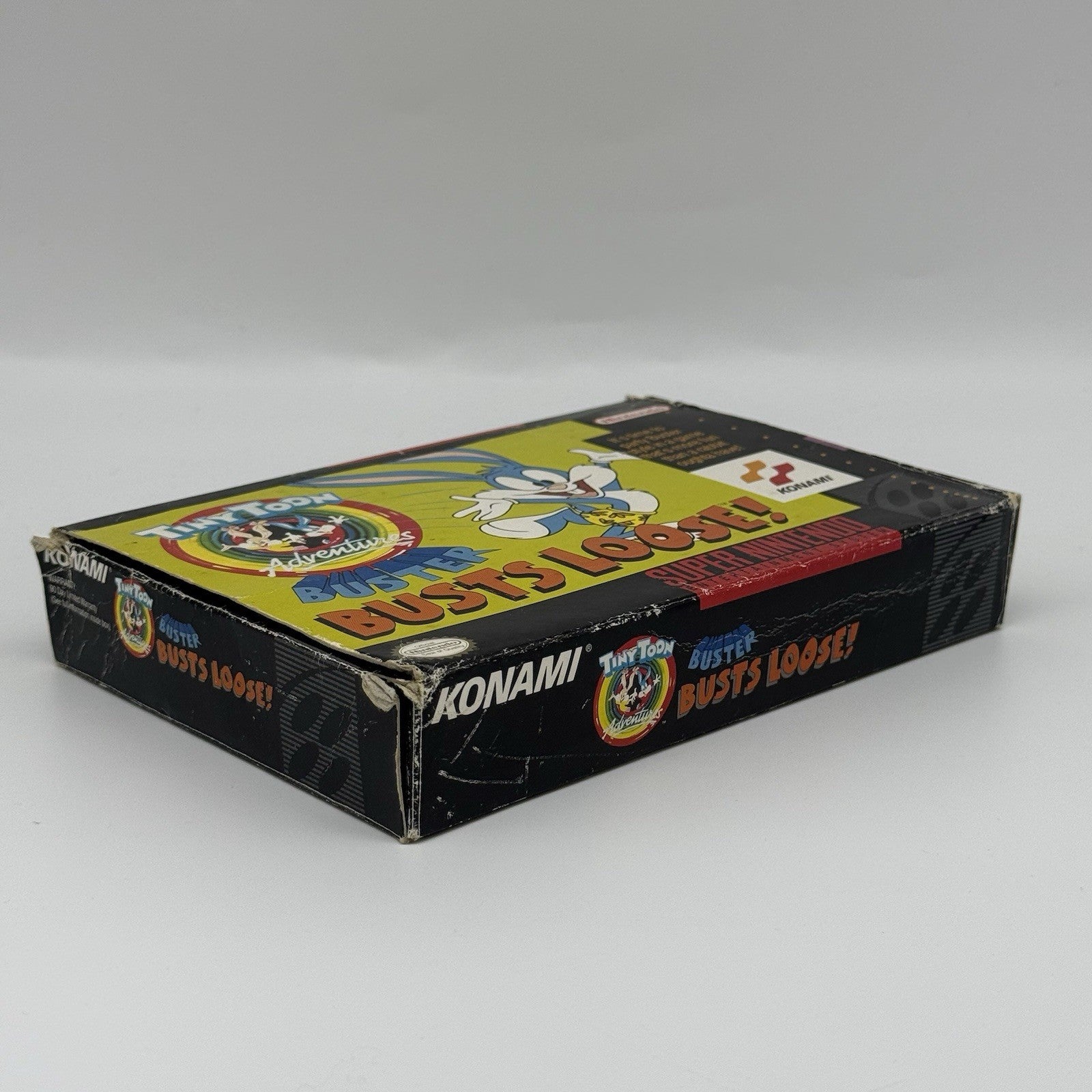 Tiny Toon Buster Busts Loose SNES Super Nintendo Game In Box (No Manual) TESTED10