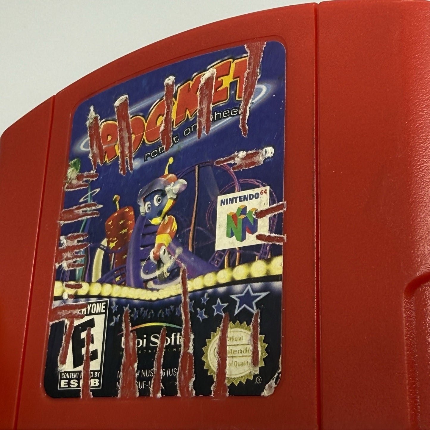 Rocket: Robot on Wheels - Nintendo 64 N64 Game - Authentic Tested (Worn Label)8