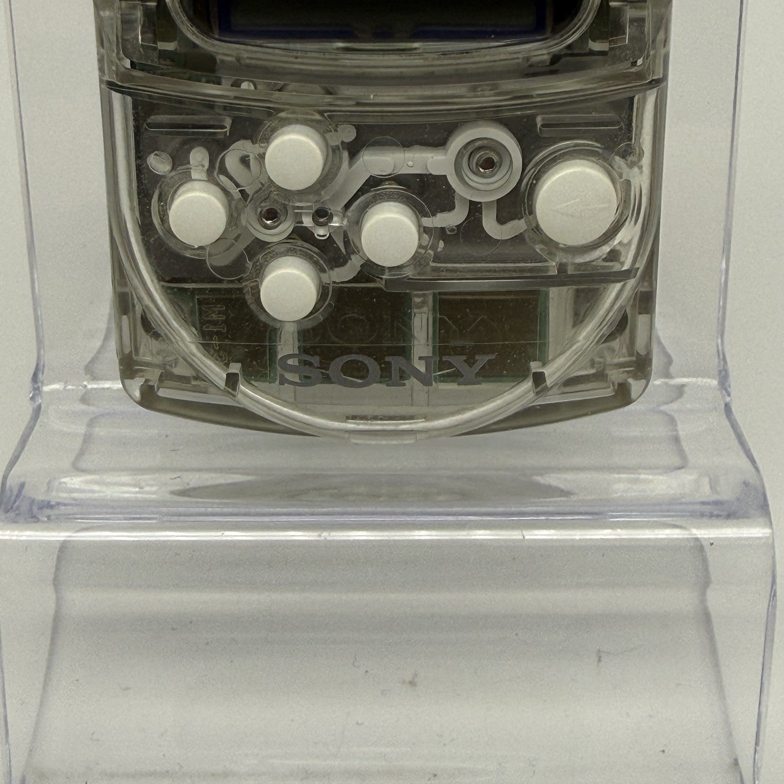 SONY Pocket Station Clear Crystal SCPH-4000 w/Box PlayStation PS1 Japanese - USA4