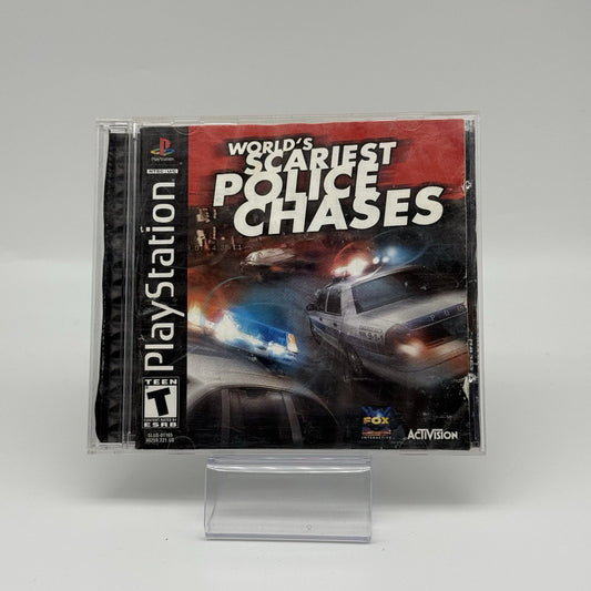 World's Scariest Police Chases (PlayStation 1, 2001) PS1 CIB Complete - Tested0