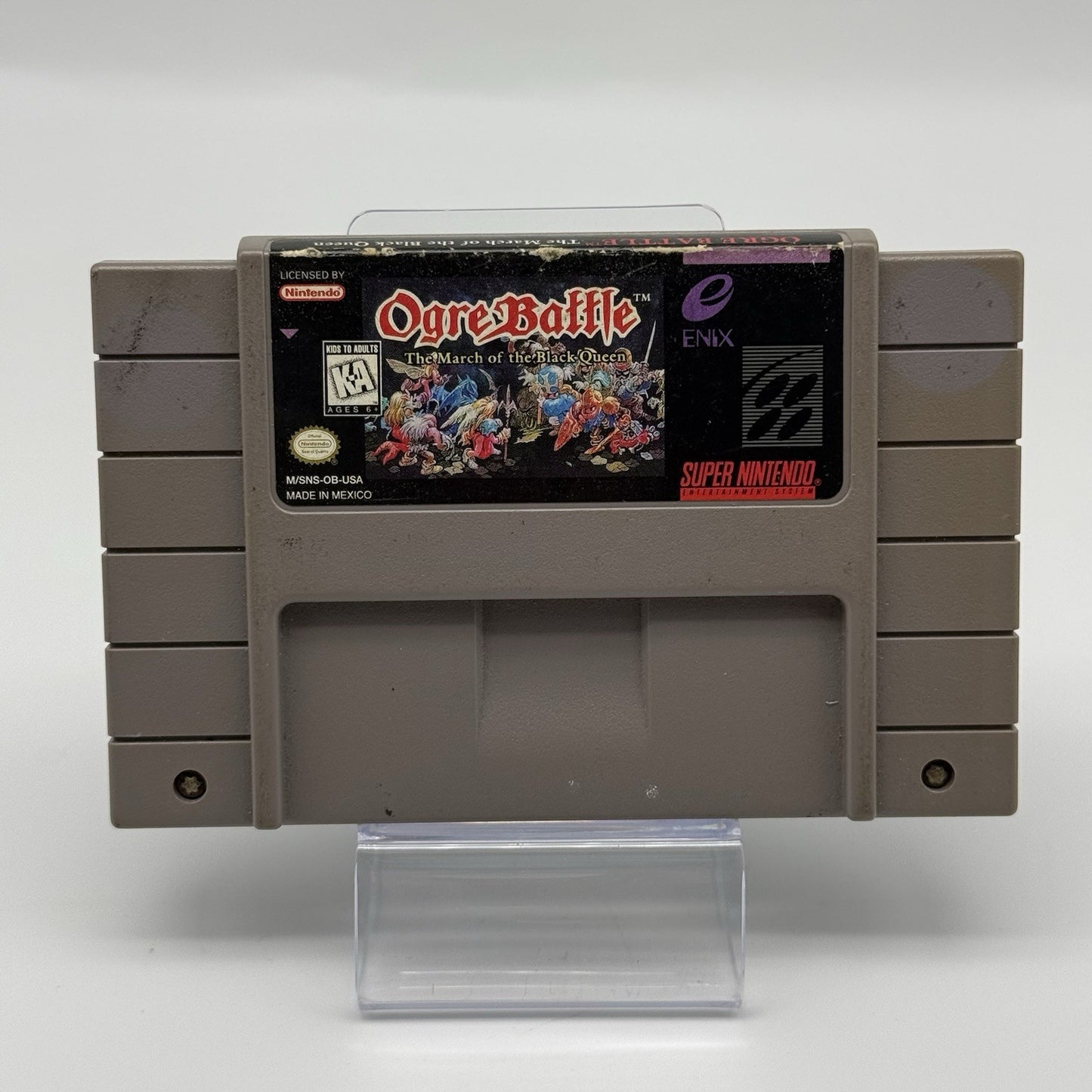 Ogre Battle: The March of the Black Queen Super Nintendo SNES Authentic - Tested1