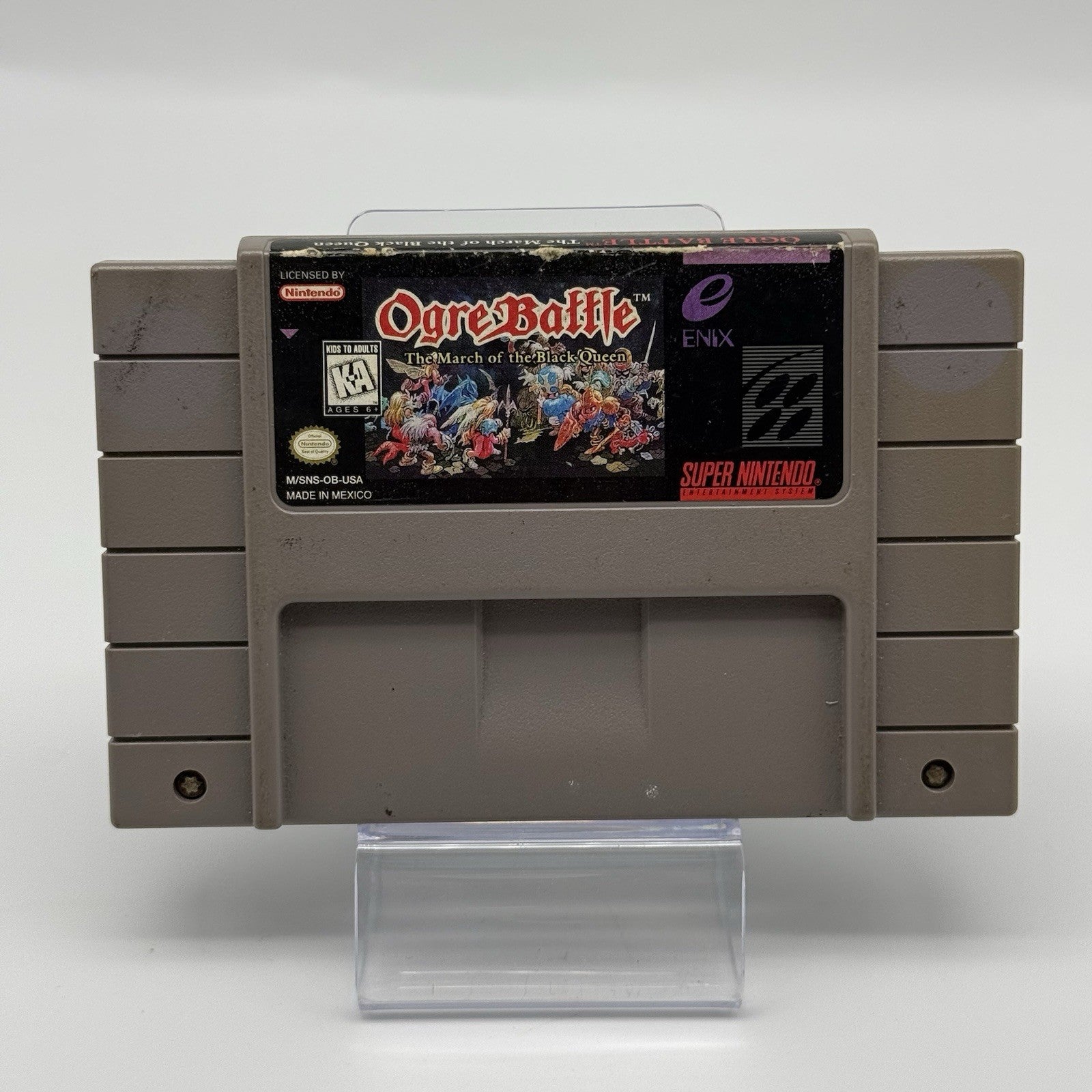 Ogre Battle: The March of the Black Queen Super Nintendo SNES Authentic - Tested1