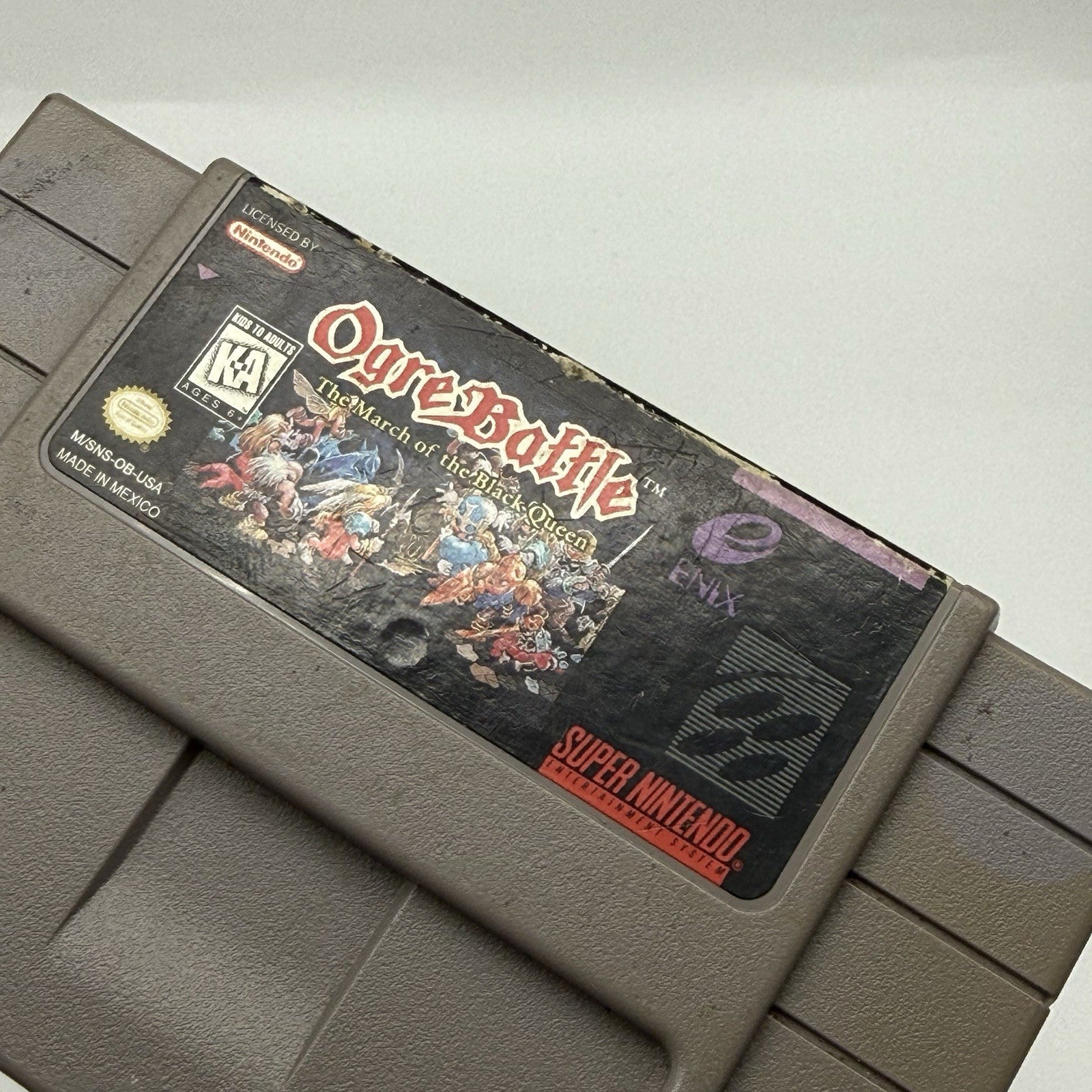 Ogre Battle: The March of the Black Queen Super Nintendo SNES Authentic - Tested9