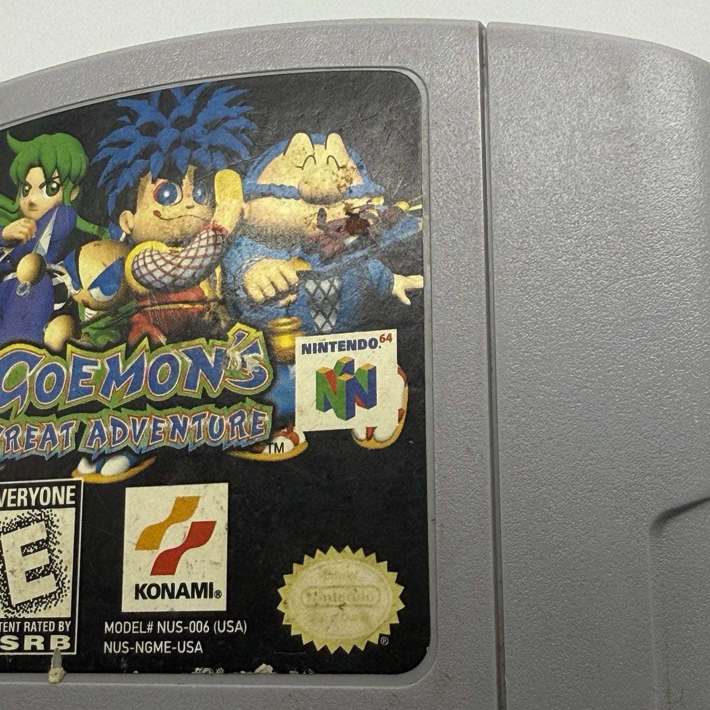 Goemon's Great Adventure - TESTED / AUTHENTIC - Nintendo 64 (N64) Game Rare3