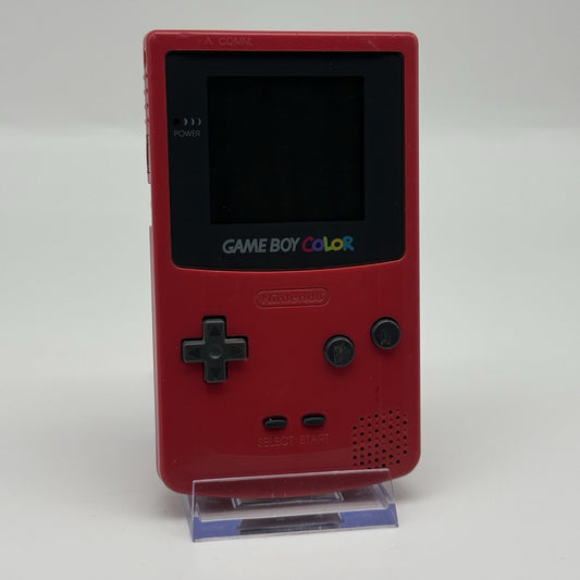Nintendo Gameboy Boy Color Berry Red Console GBC CGB-001 - Tested Working0