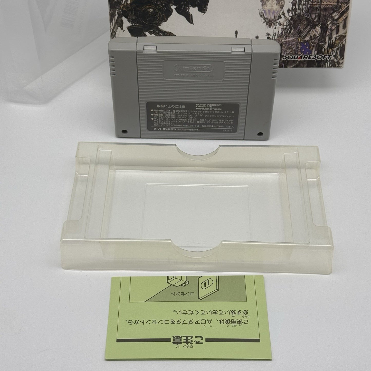 FINAL FANTASY VI 6 Super Famicom Game With Box SFC No Manual Tested - US Seller1