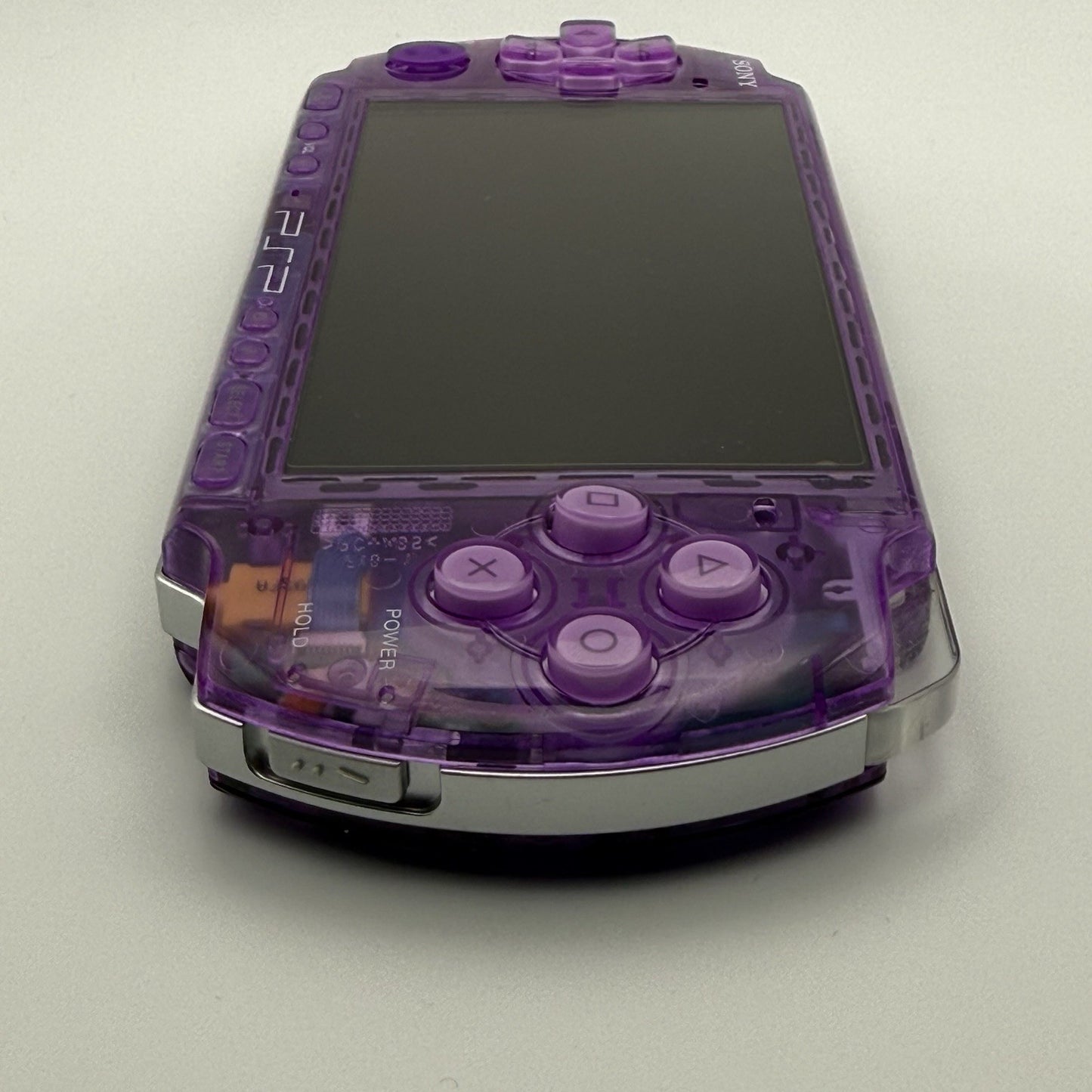 Sony PSP-3000 Playstation Portable Console Clear Purple w/Accessories - Tested4