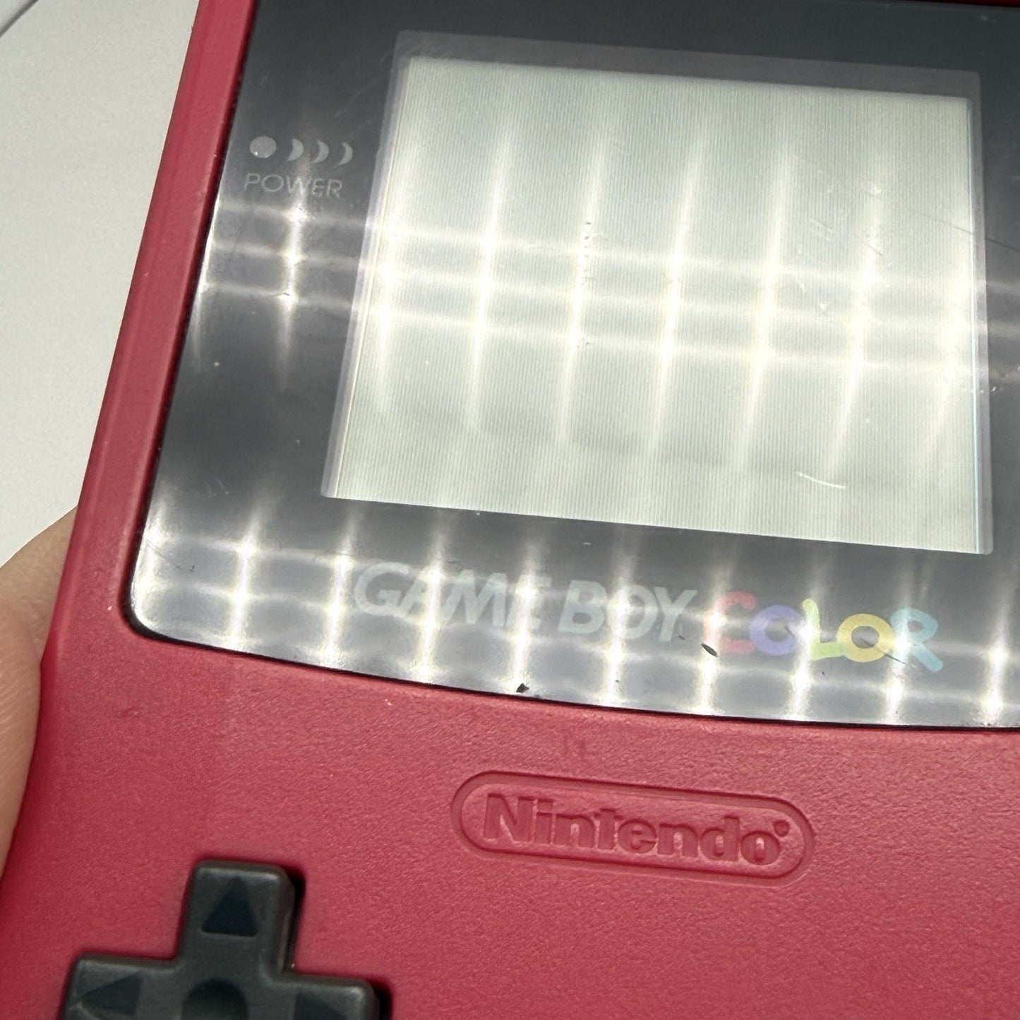 Nintendo Gameboy Boy Color Berry Red Console GBC CGB-001 - Tested Working11